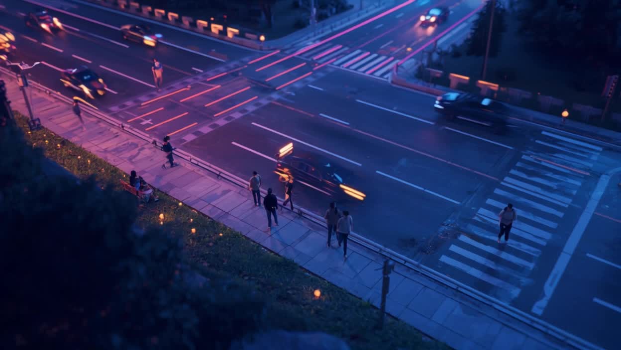 Night mood - create mood board AI video