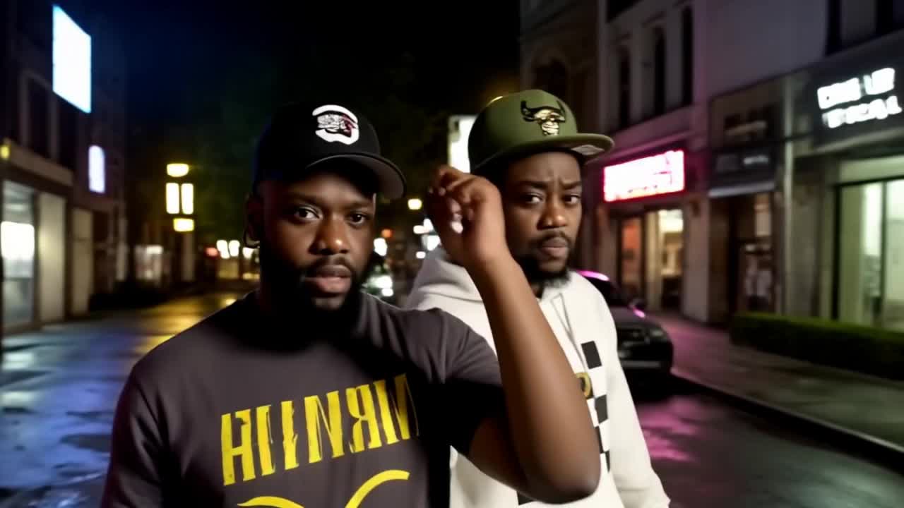 Kling AI work 298380309657885 - rap style AI video