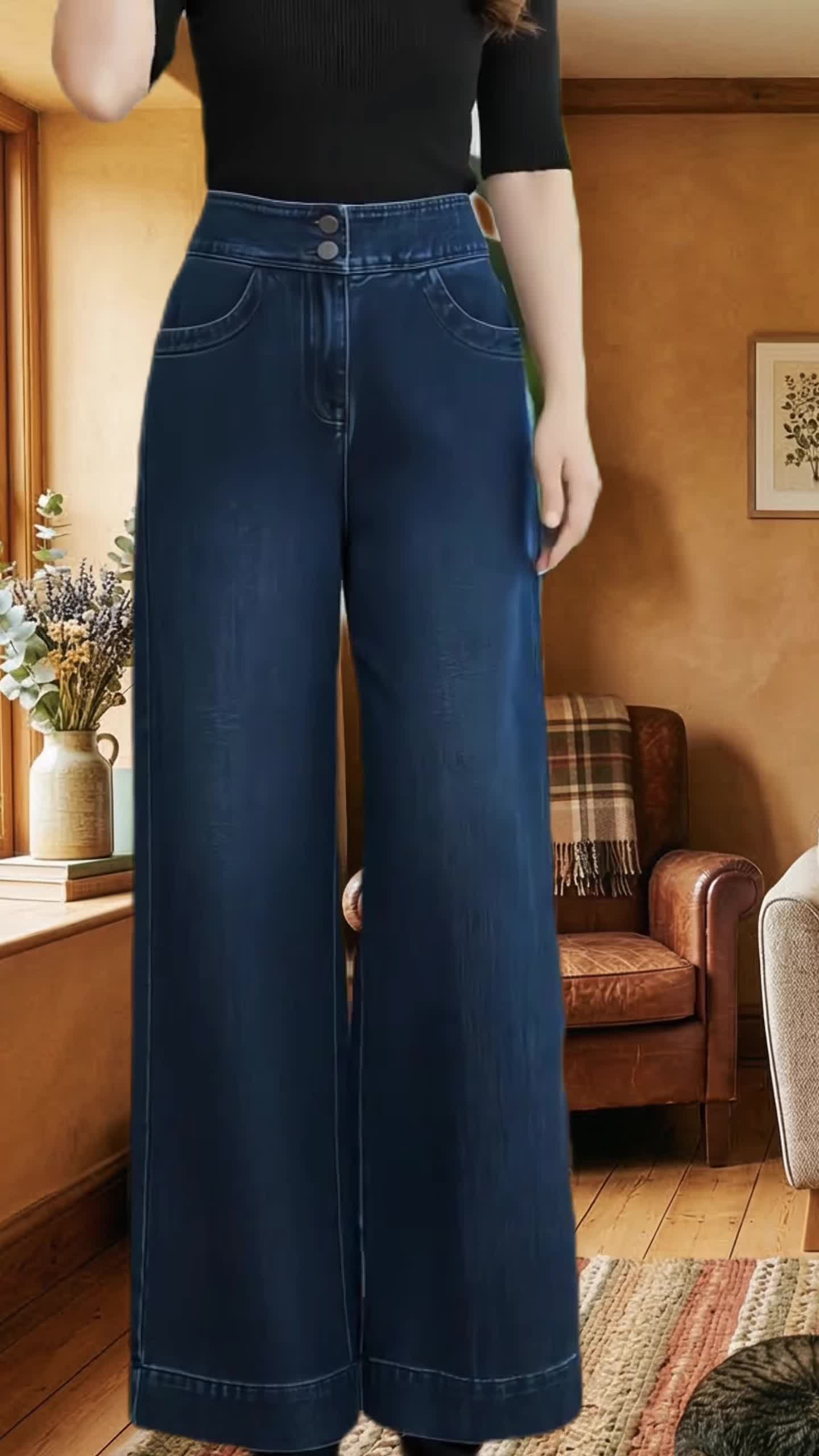 woman fashion - woman try on AI video