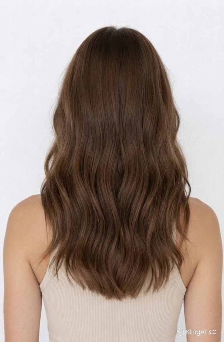 hair - face hair AI video