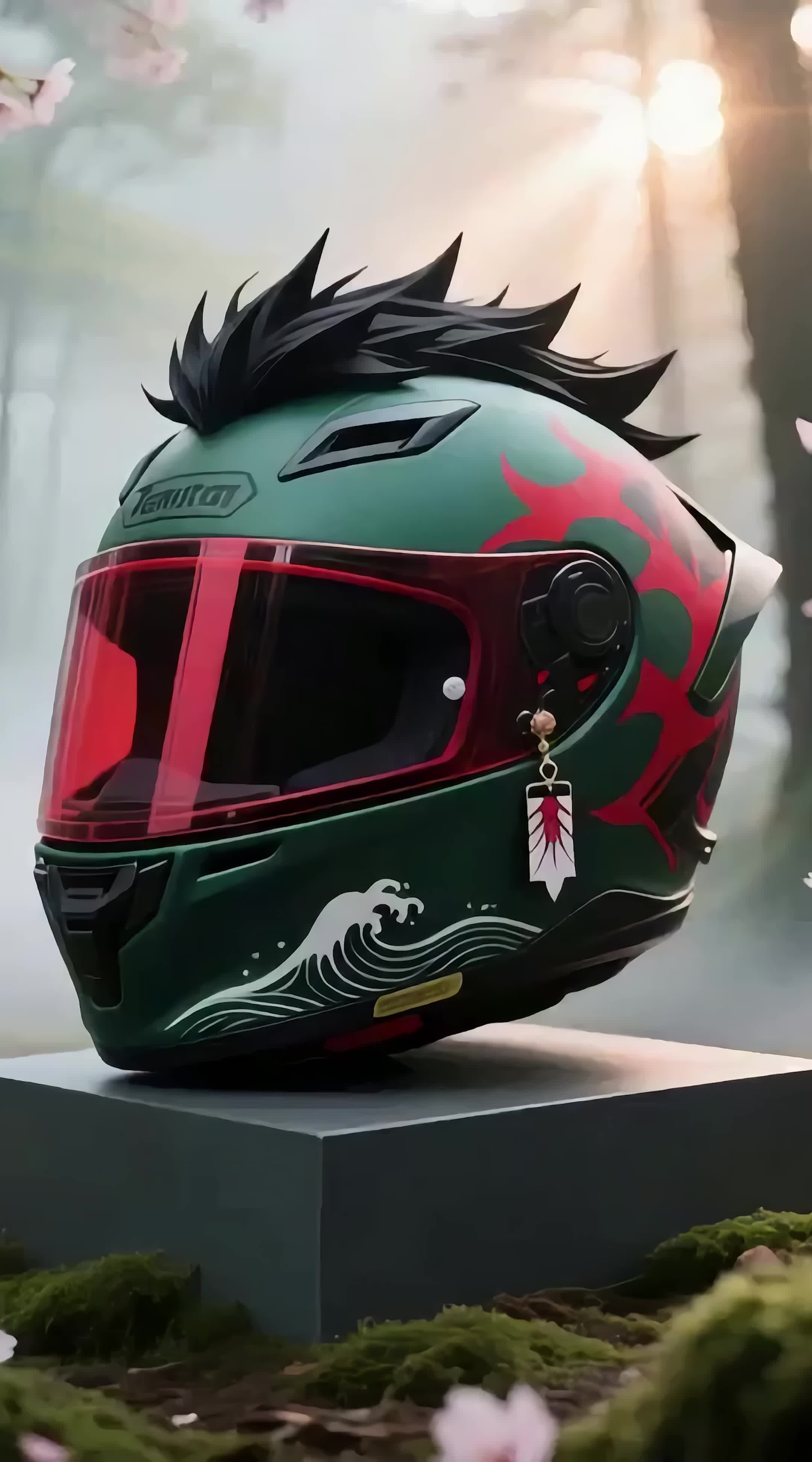 Anime Helmets - anime dawing AI video