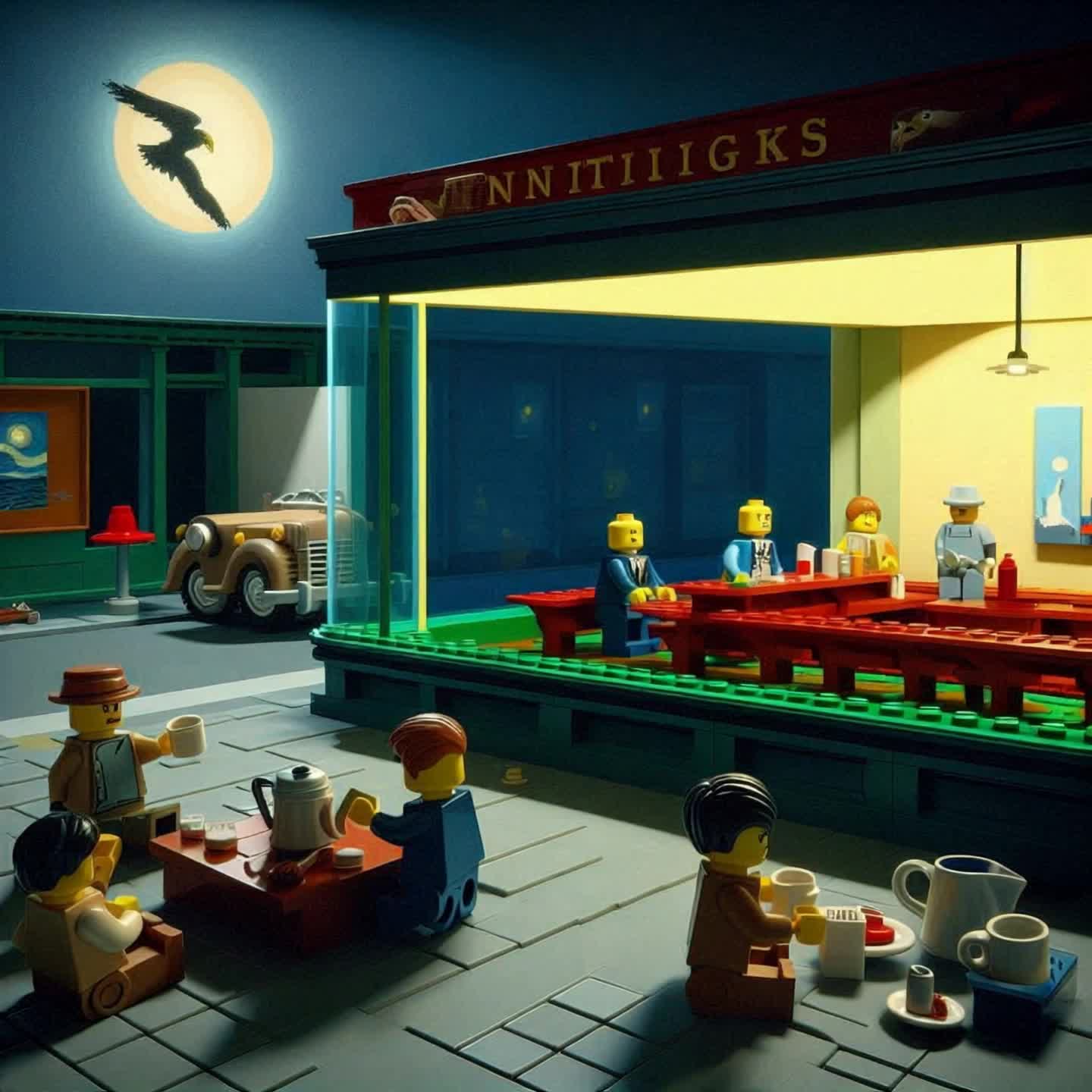 Kling AI work 315720434505067 - create your own lego character AI video