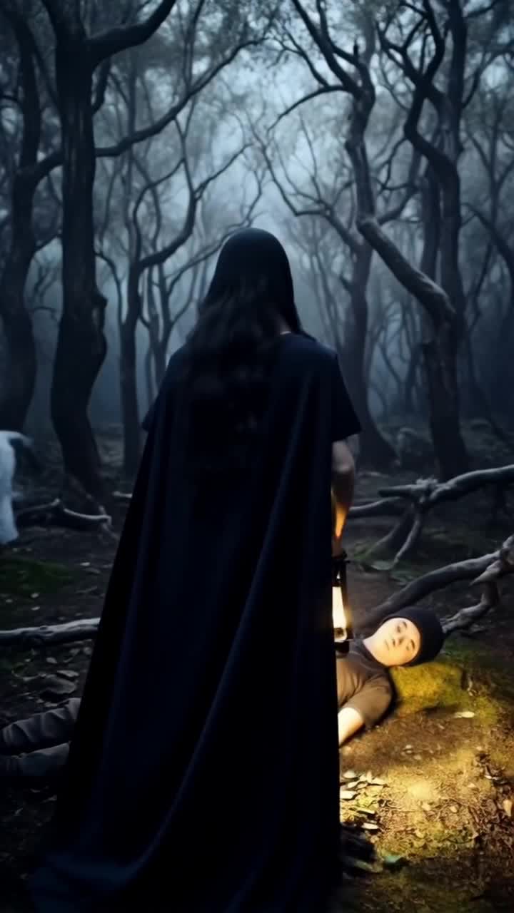 Kling AI work 295426313311199 - witch scene AI video