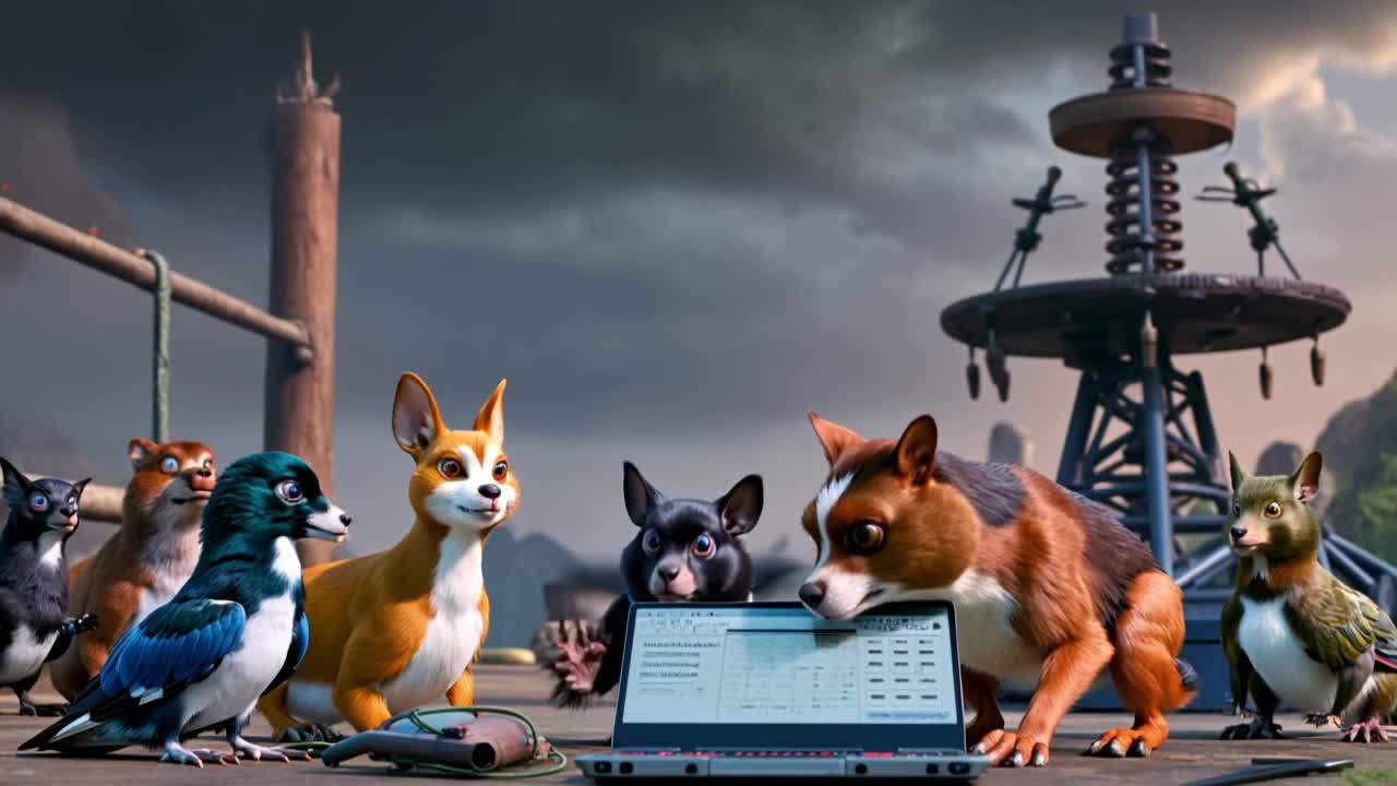 Animal techn - ai animal AI video
