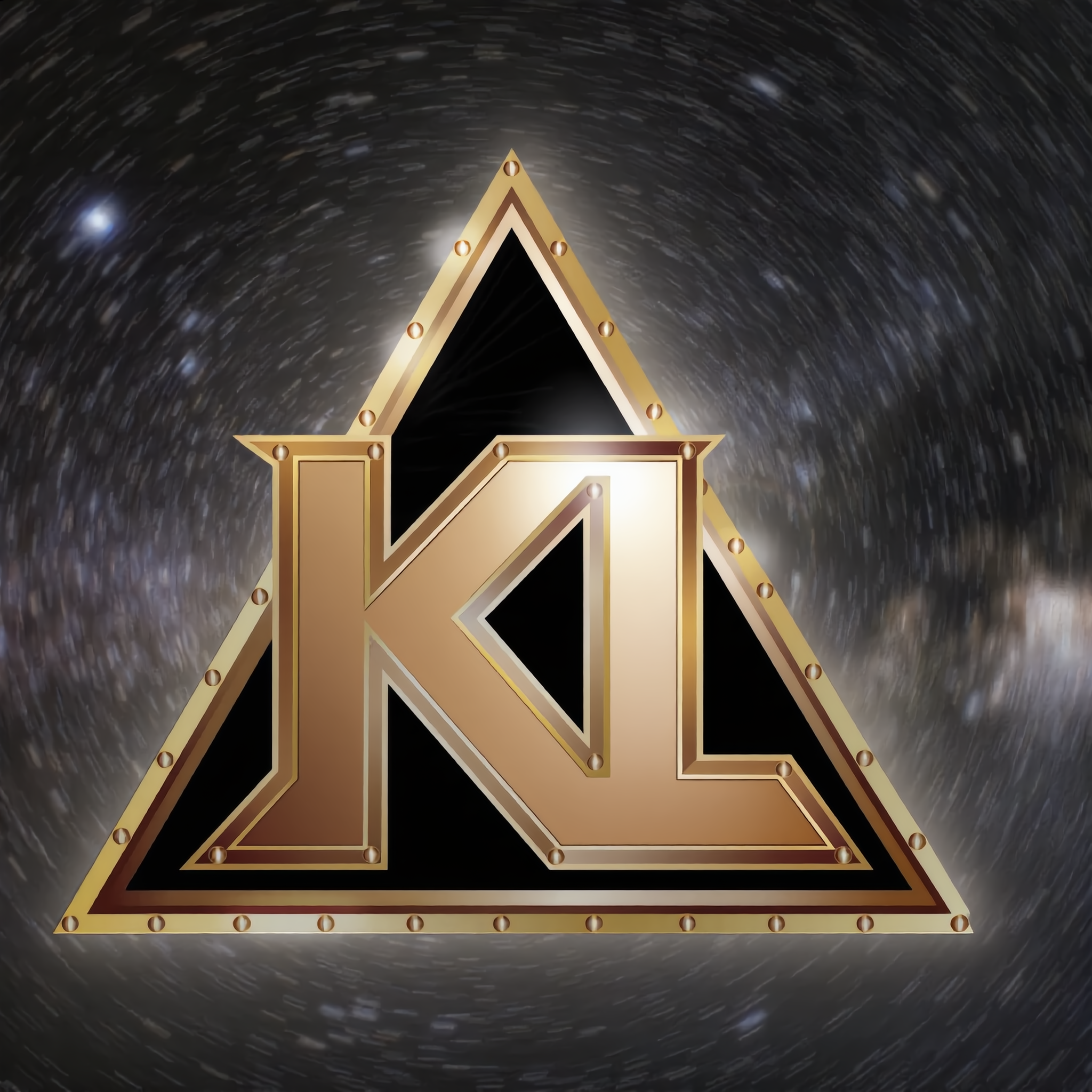 Metal badge logo design - contemporary logo design AI image