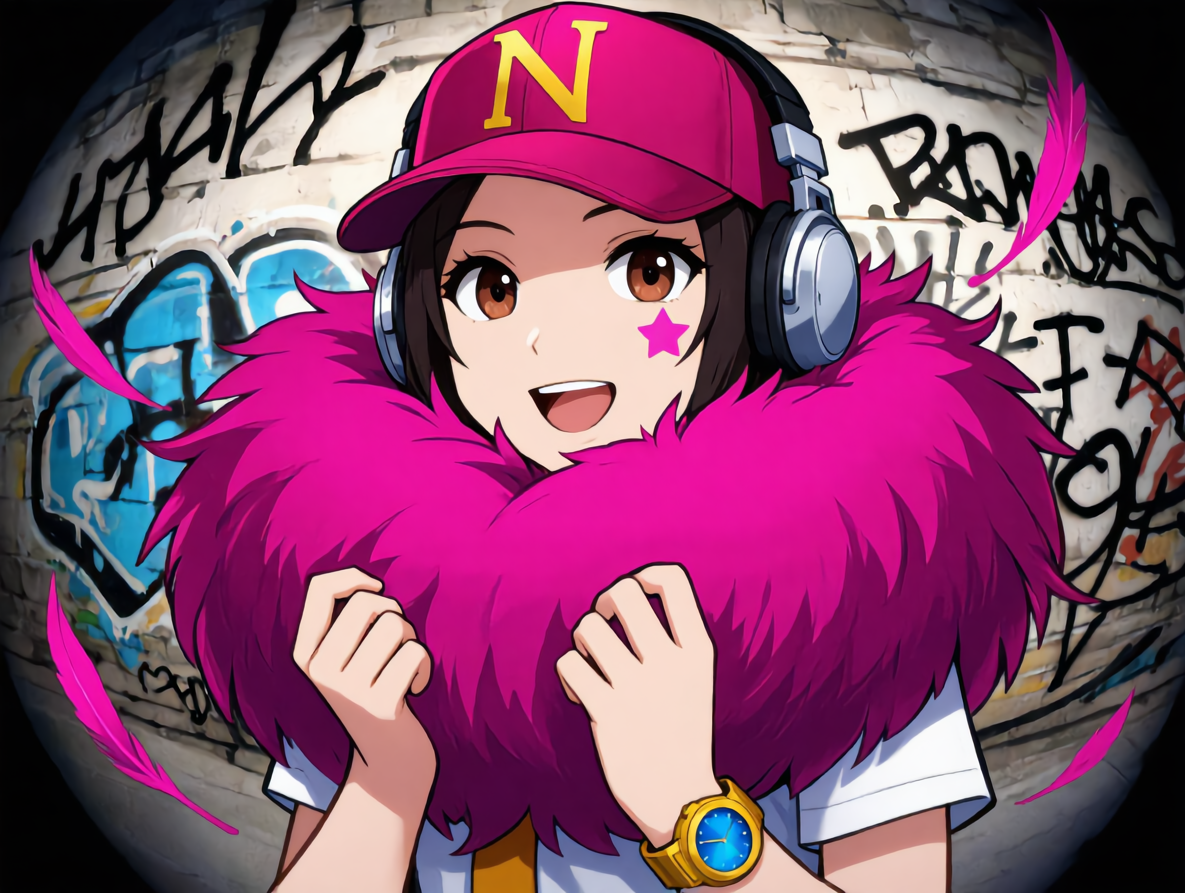 Erika - grafiti generator AI image