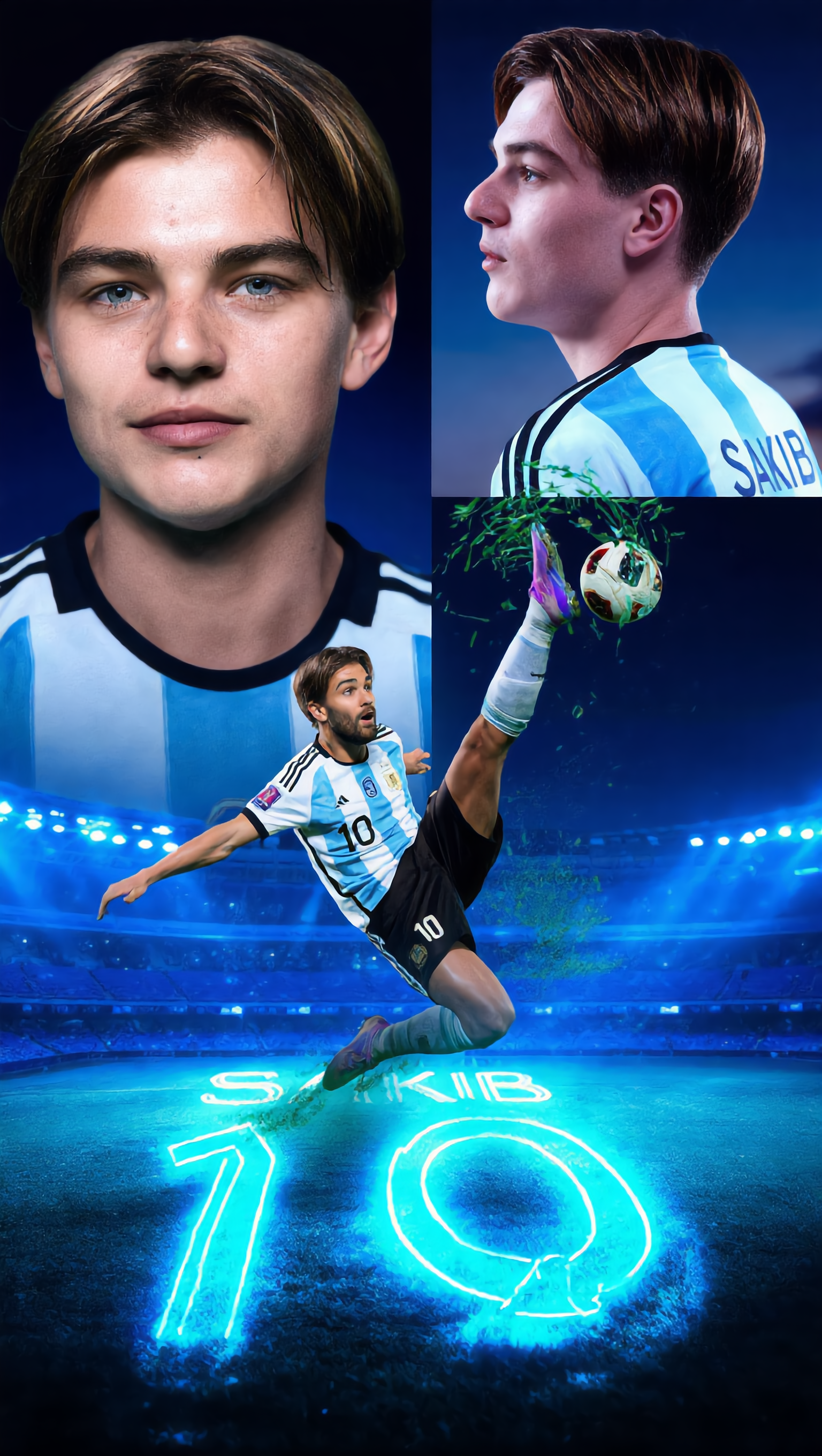 Kling AI work 313416447610091 - bicycle kick AI image