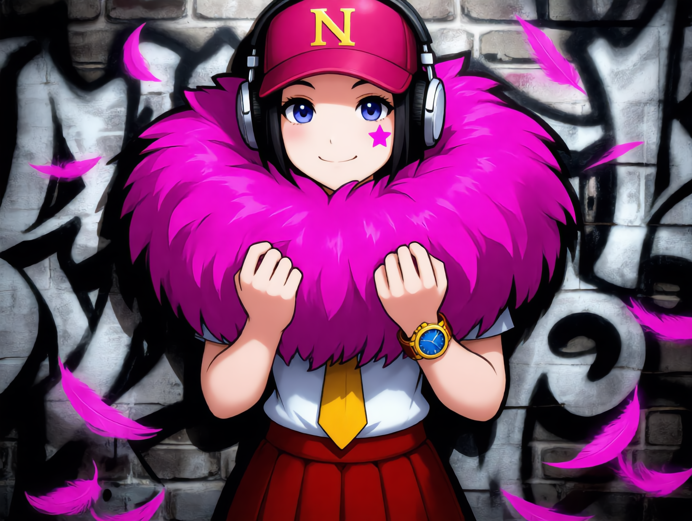 Erika - grafiti generator AI image