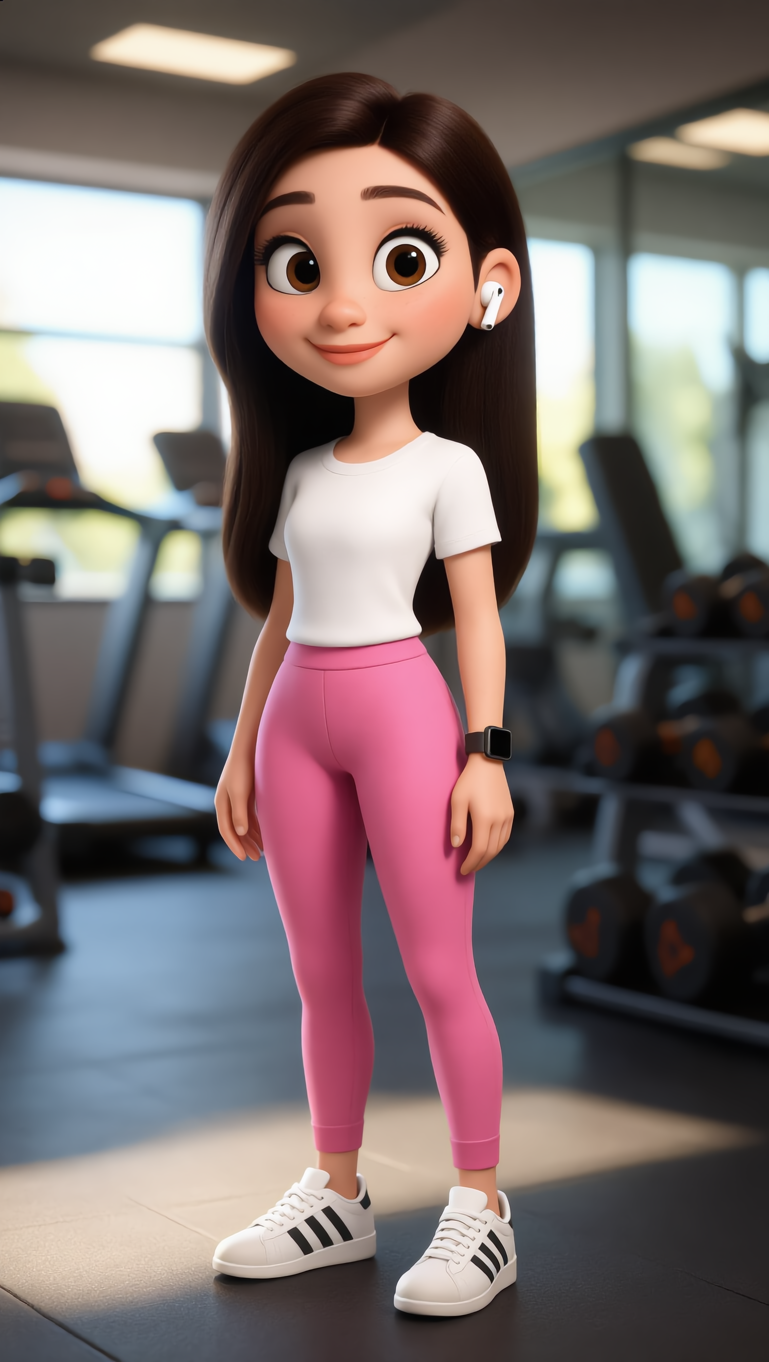 Kling AI work 307182949533625 - gym scene AI image