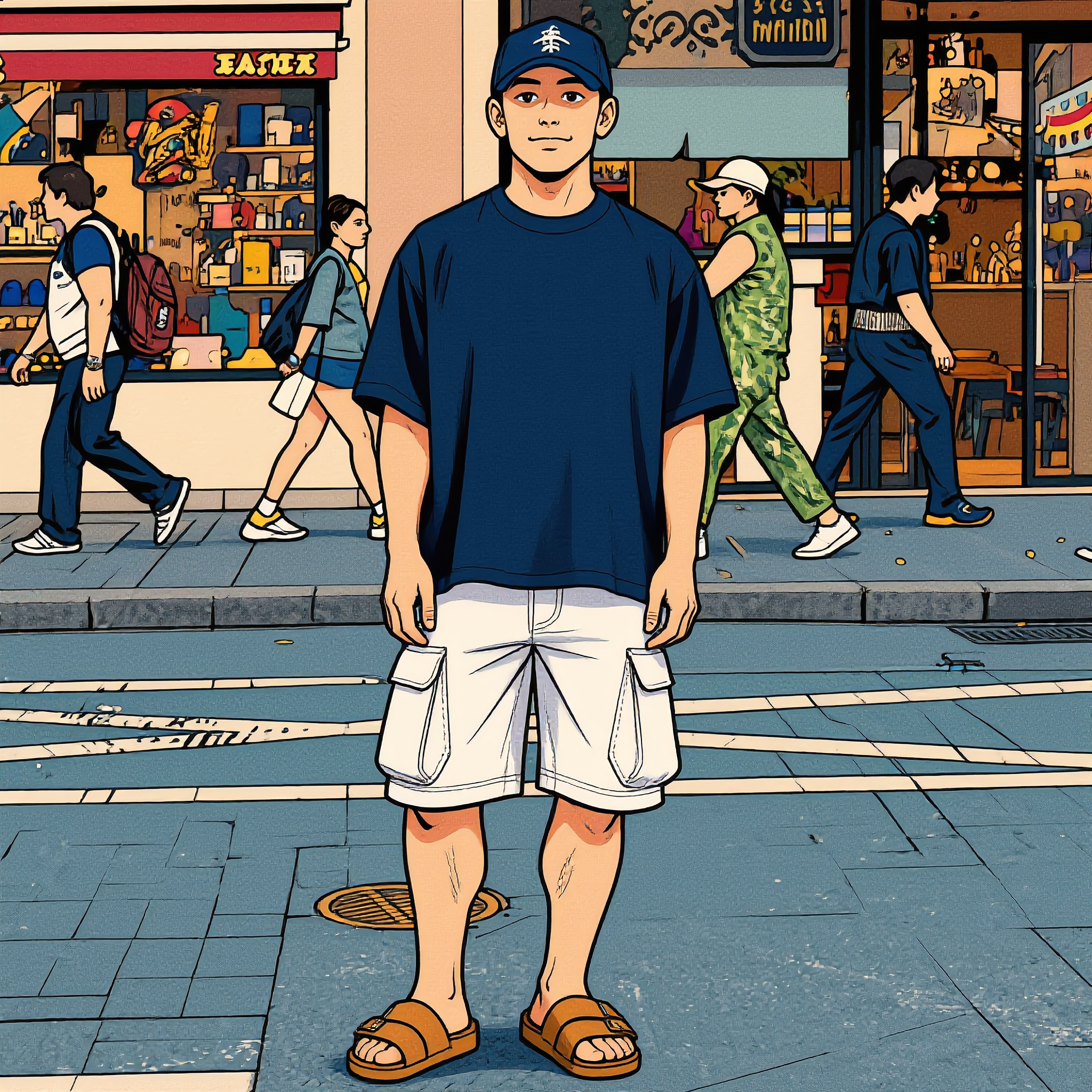 Kling AI work 320865073506932 - manga maker AI image