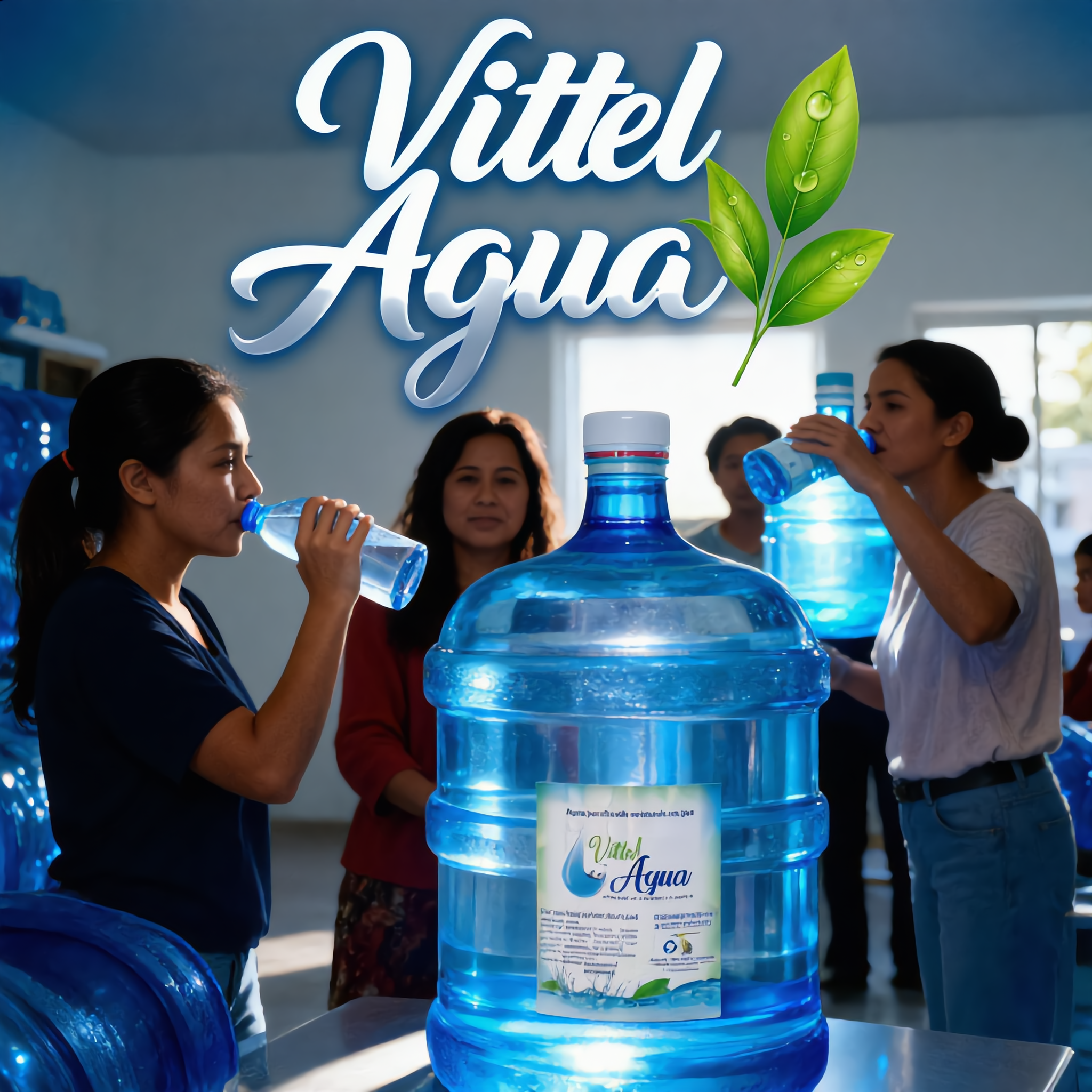 Vittel agua  - quitar marca de agua de video online gratis AI image