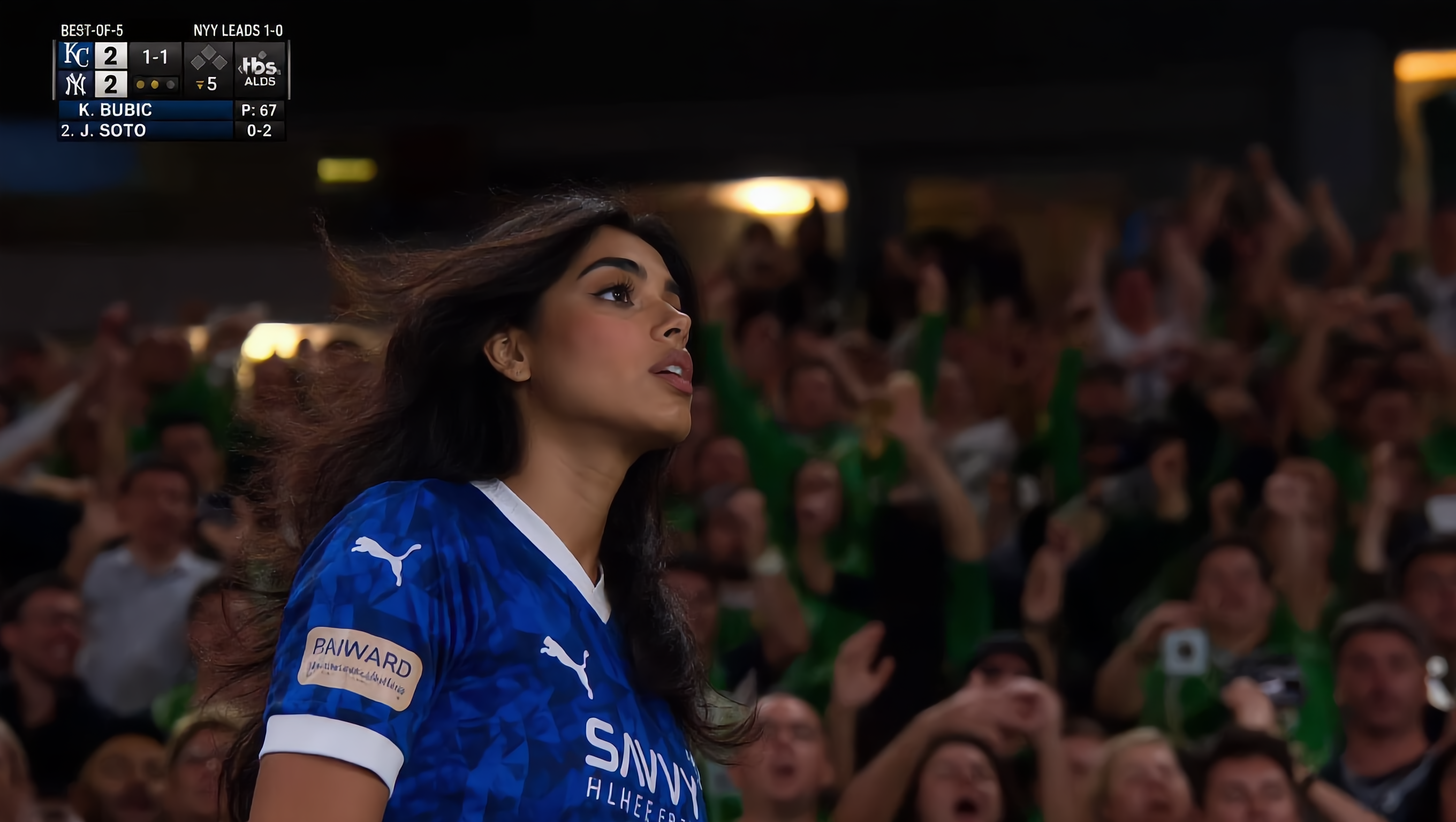 Kling AI work 310518601668265 - football fans celebration AI image