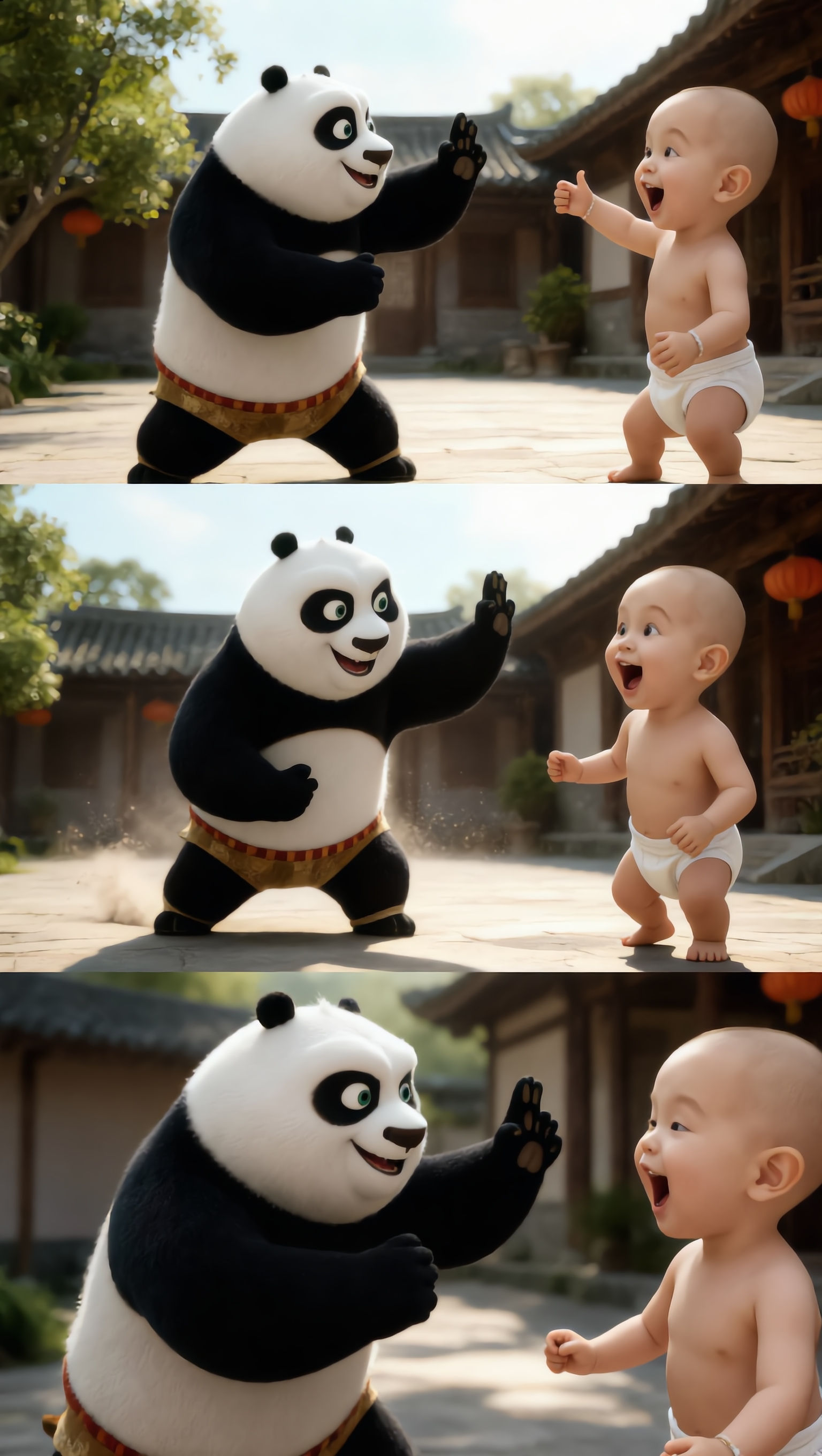 Kling AI work 315244488524477 - panda image to video AI image