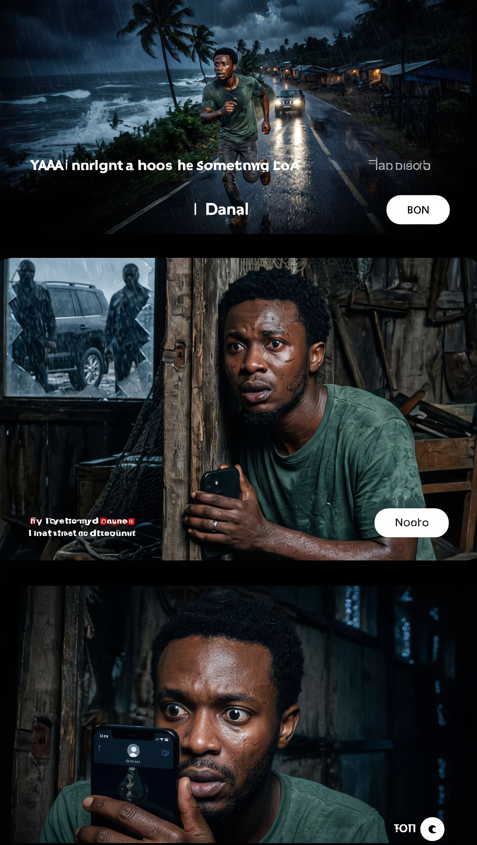 THE LAST MESSAGE  - noah 2 character creation AI image