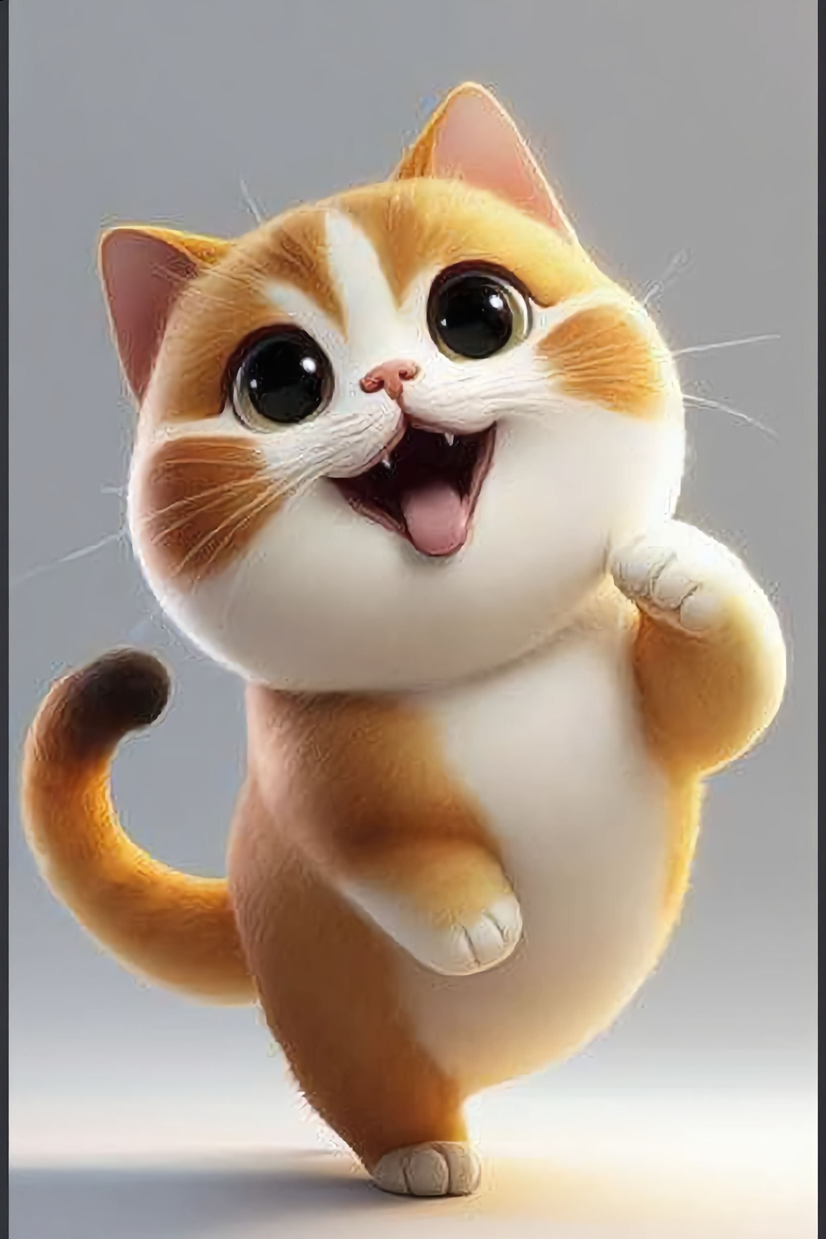 Dance Video Cat - cat dance wallpaper AI image