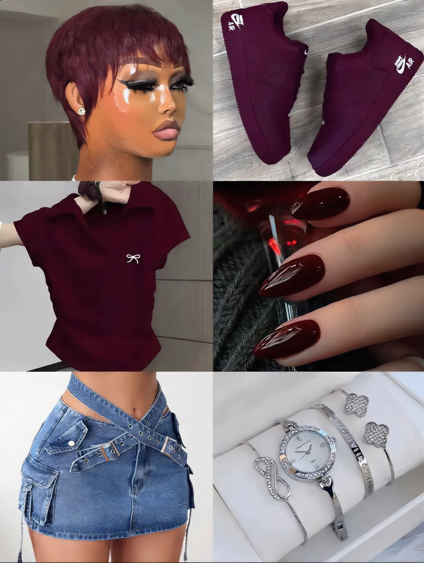 Kling AI work 309545073506934 - short blonde pixie cuts AI image