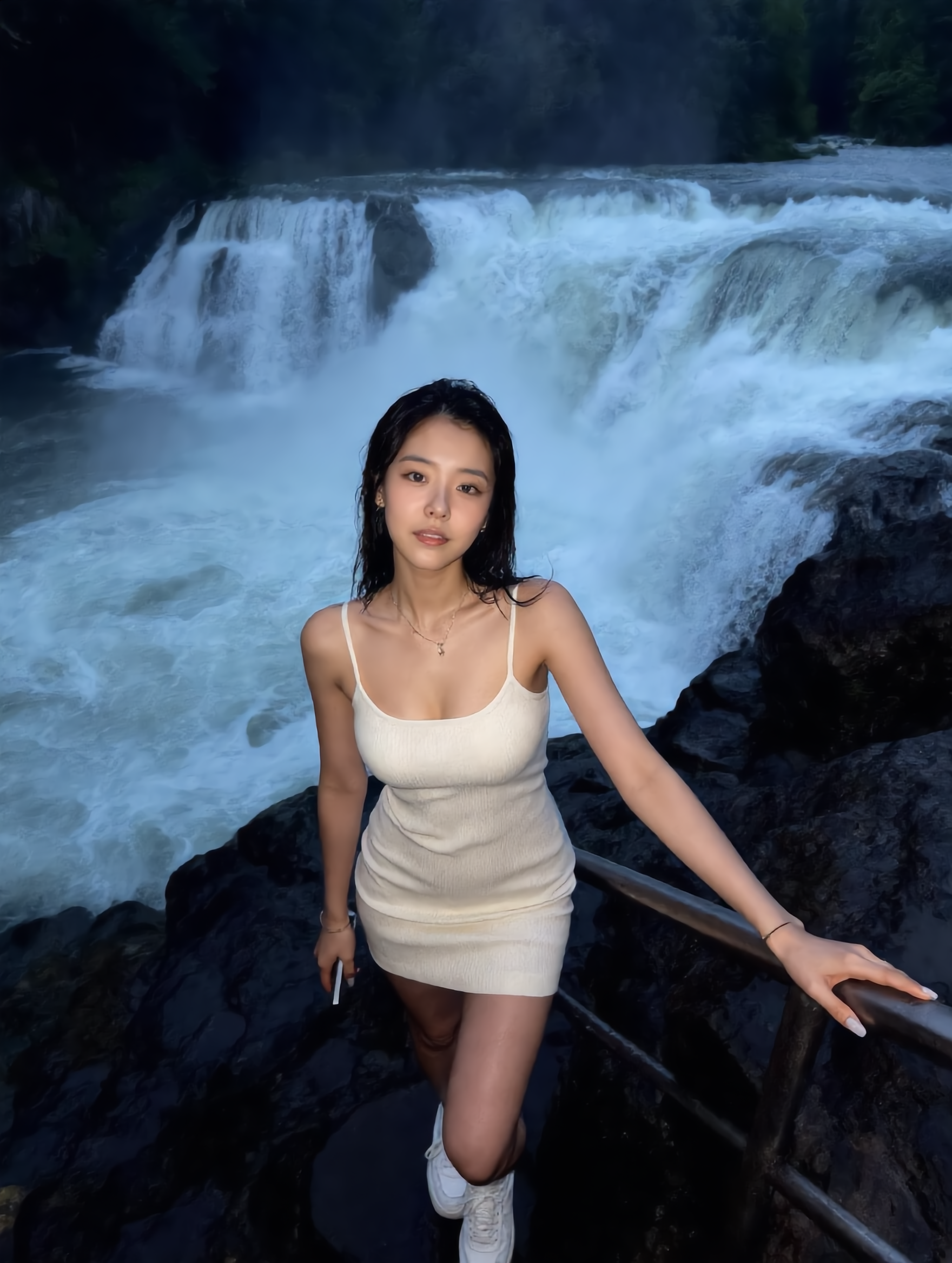 Kling AI work 314700340610179 - motion waterfall picture AI image