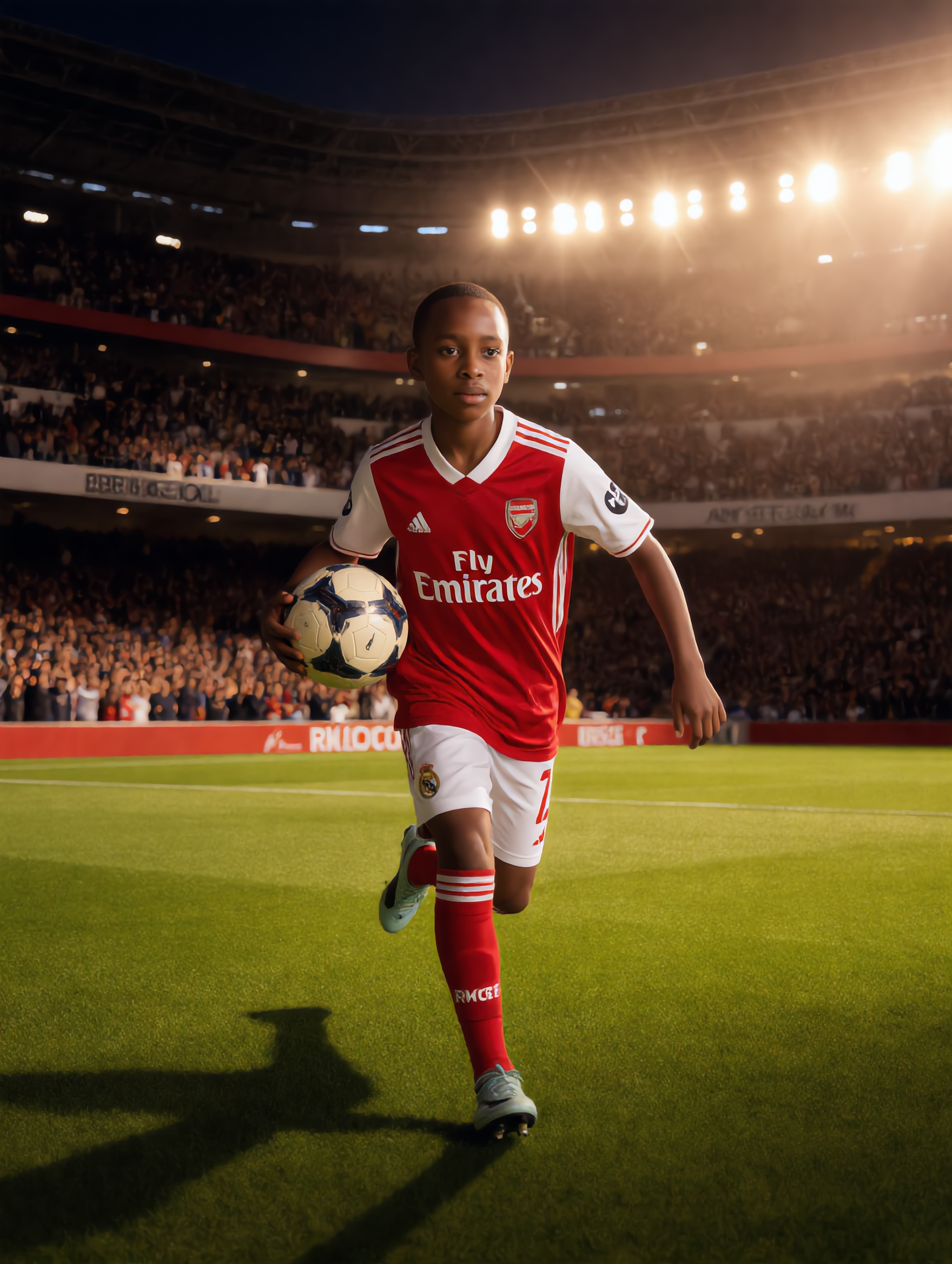 Kling AI work 319822006522937 - football fans celebration AI image