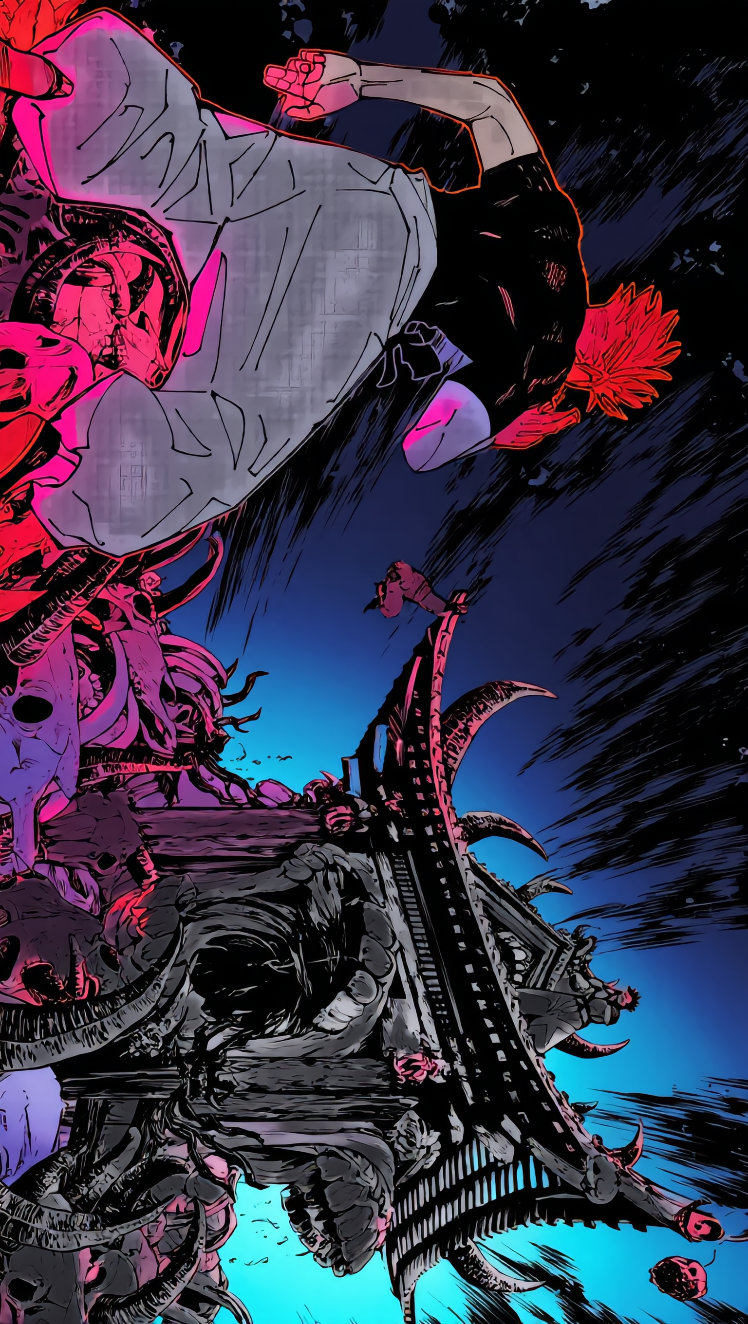 Kling AI work 310169182660546 - backgrounds for manga AI image