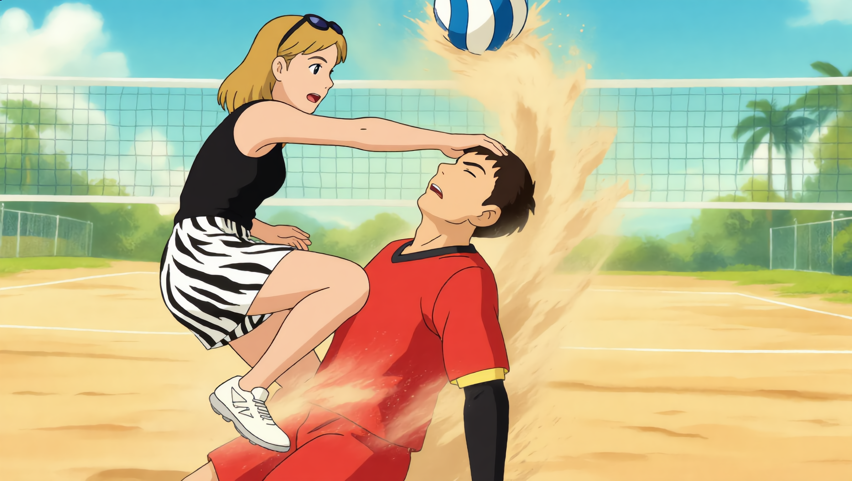 Kling AI work 315773545526035 - volley shot AI image