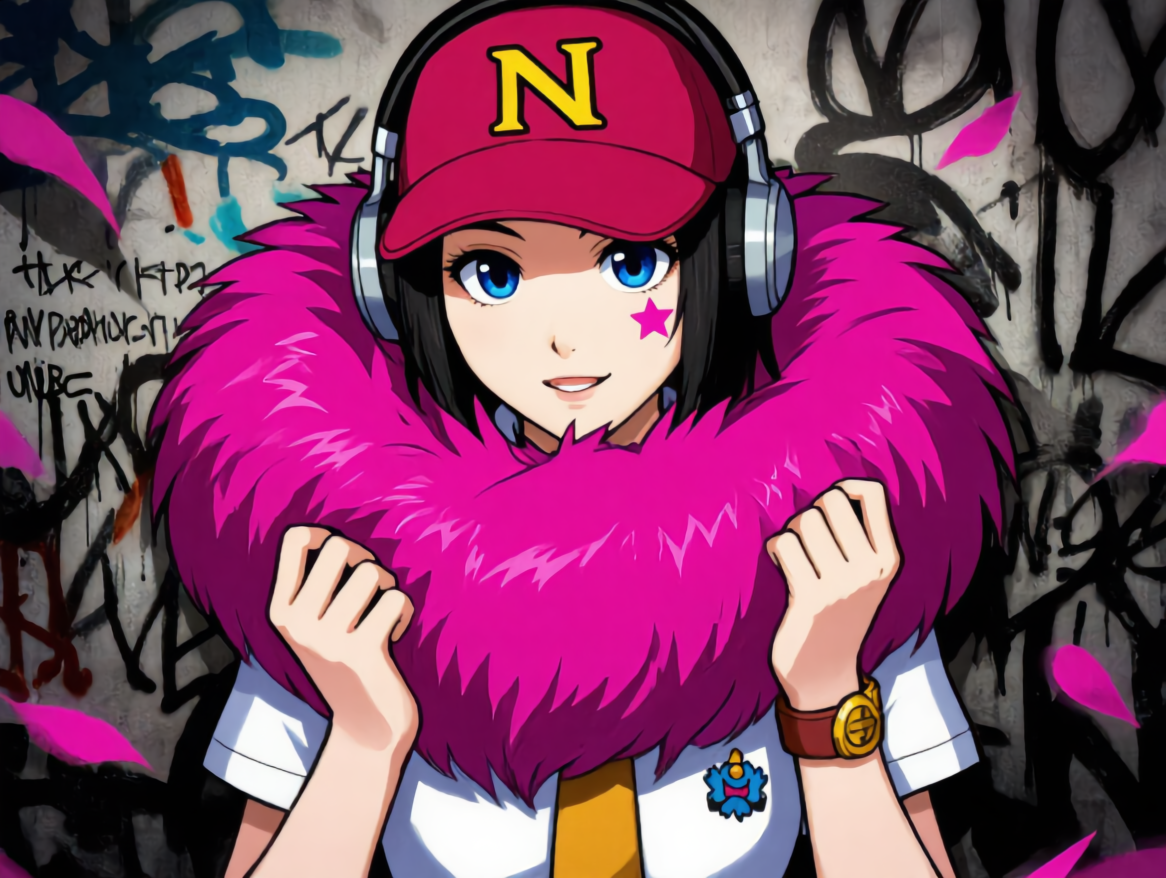 Erika - grafiti generator AI image