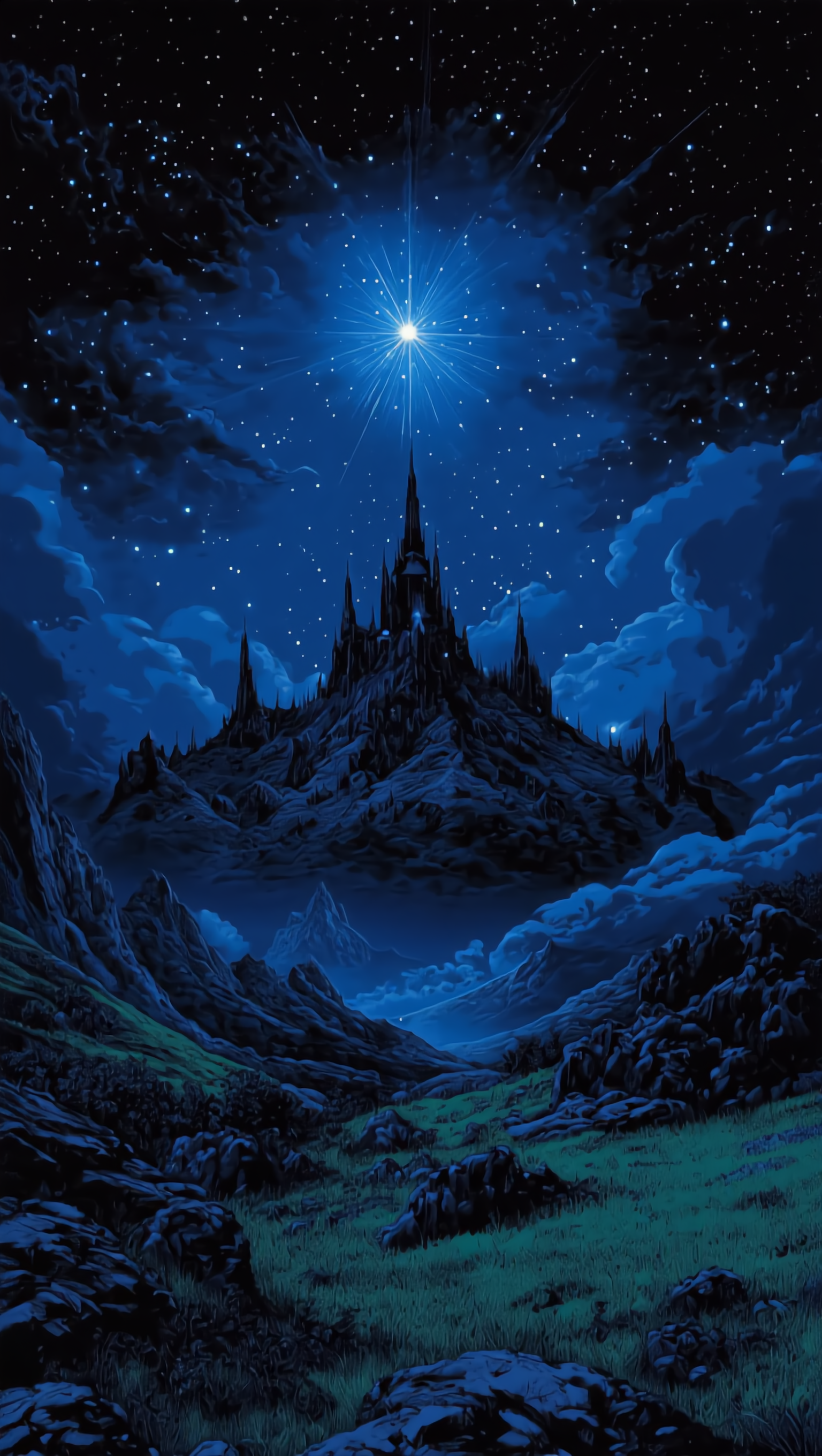 Dark fantasy - dark fantasy instagram profile picture AI image