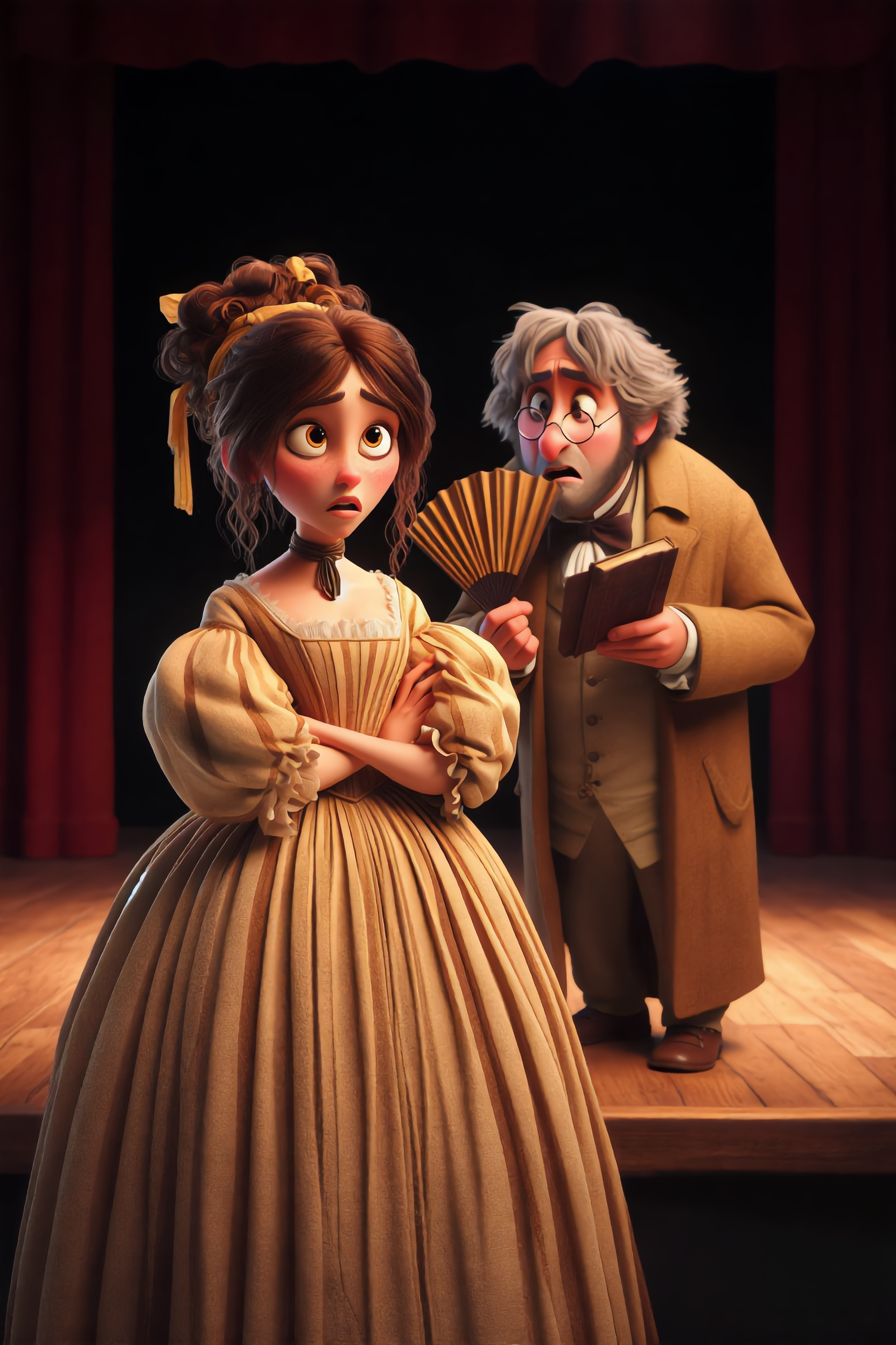 Kling AI work 306507136664337 - anima characters AI image