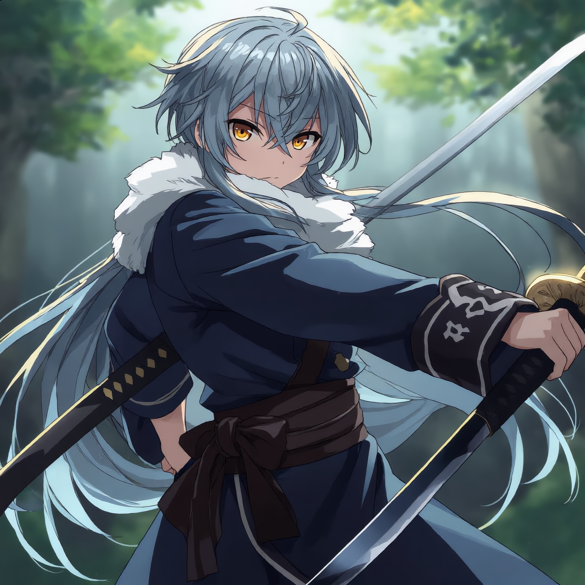 Kling AI work 309274731667349 - katana sheathed AI image