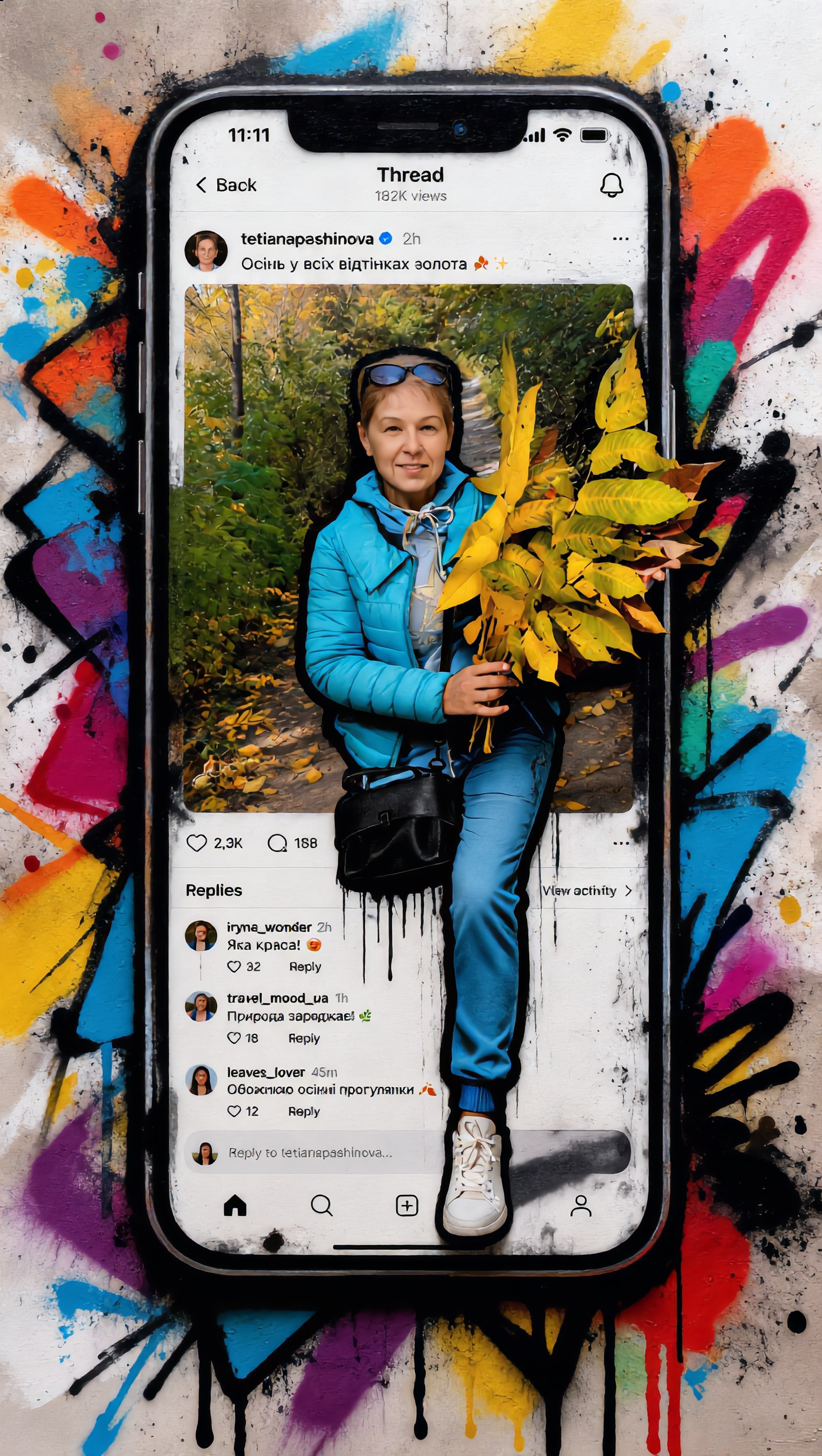 Kling AI work 312295887528542 - create graffiti text AI image