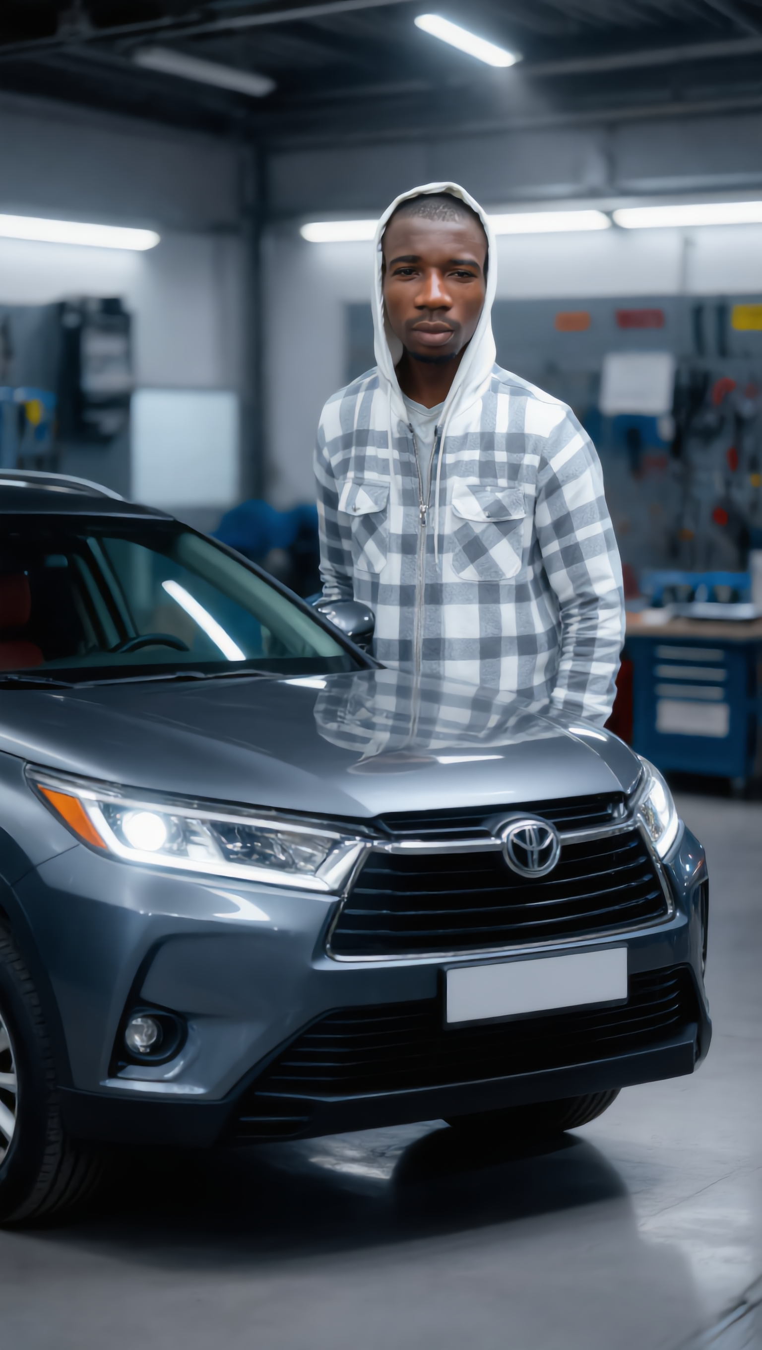 automobile engineering servicing - kling ai benefit AI image