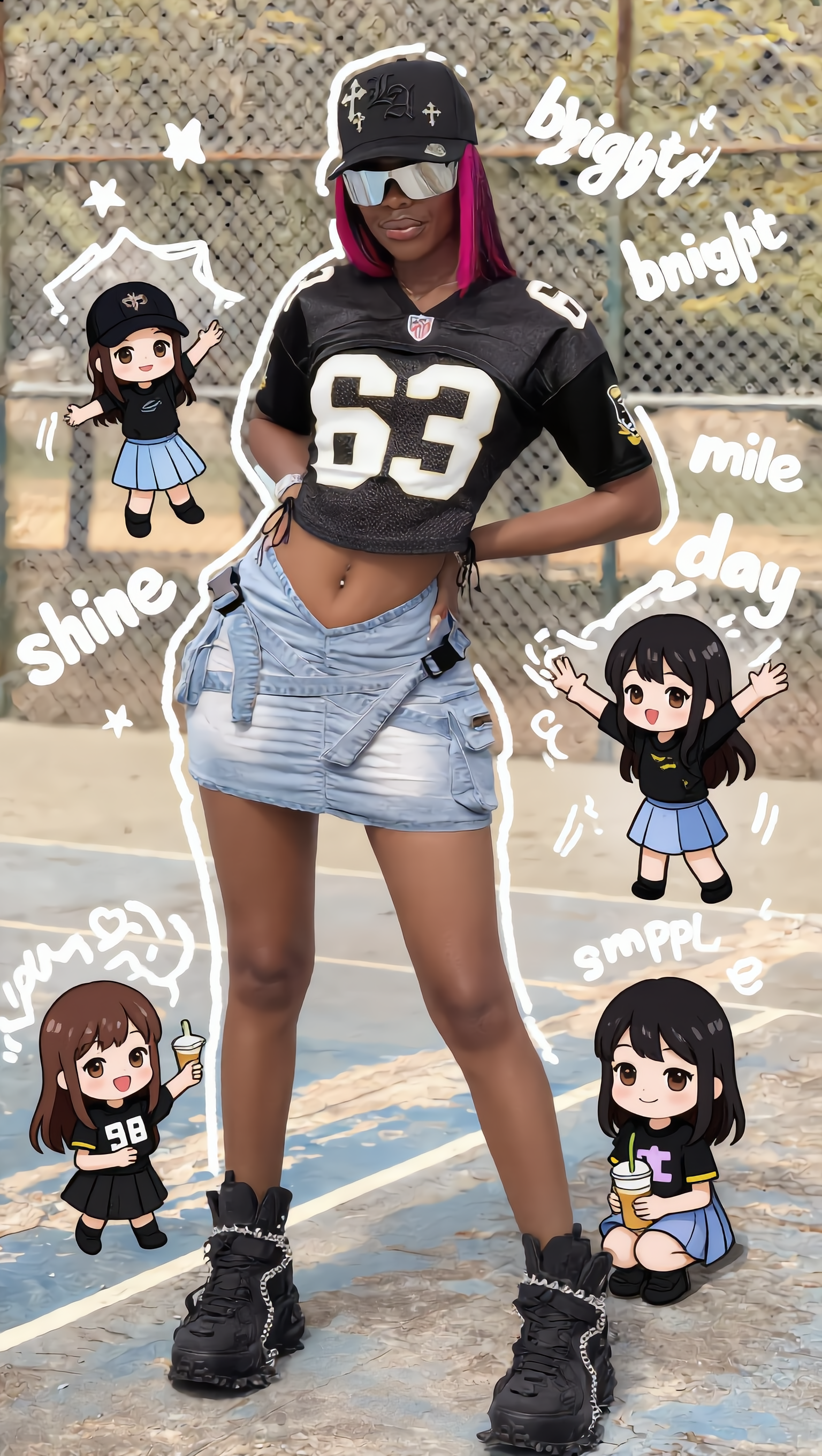 Kling AI work 310198022500532 - how to draw chibi characters AI image