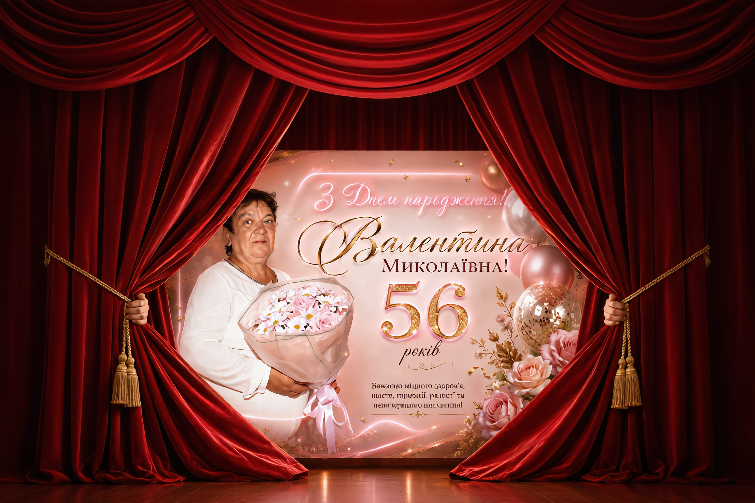 Kling AI work 315862534611893 - online birthday card generator AI image