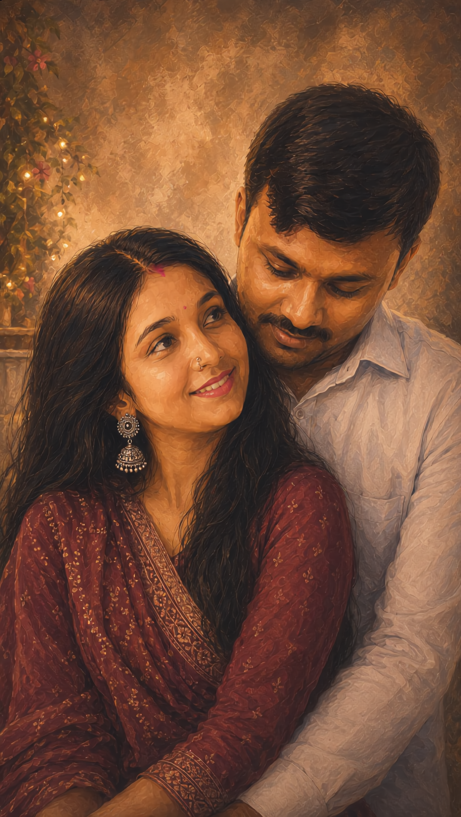 romantic couple - couple ai video AI image