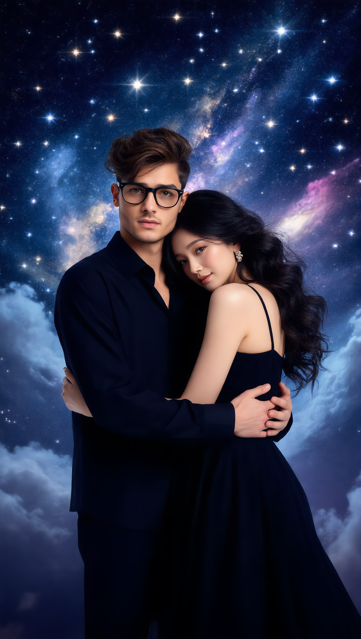 hug - hug scene AI image