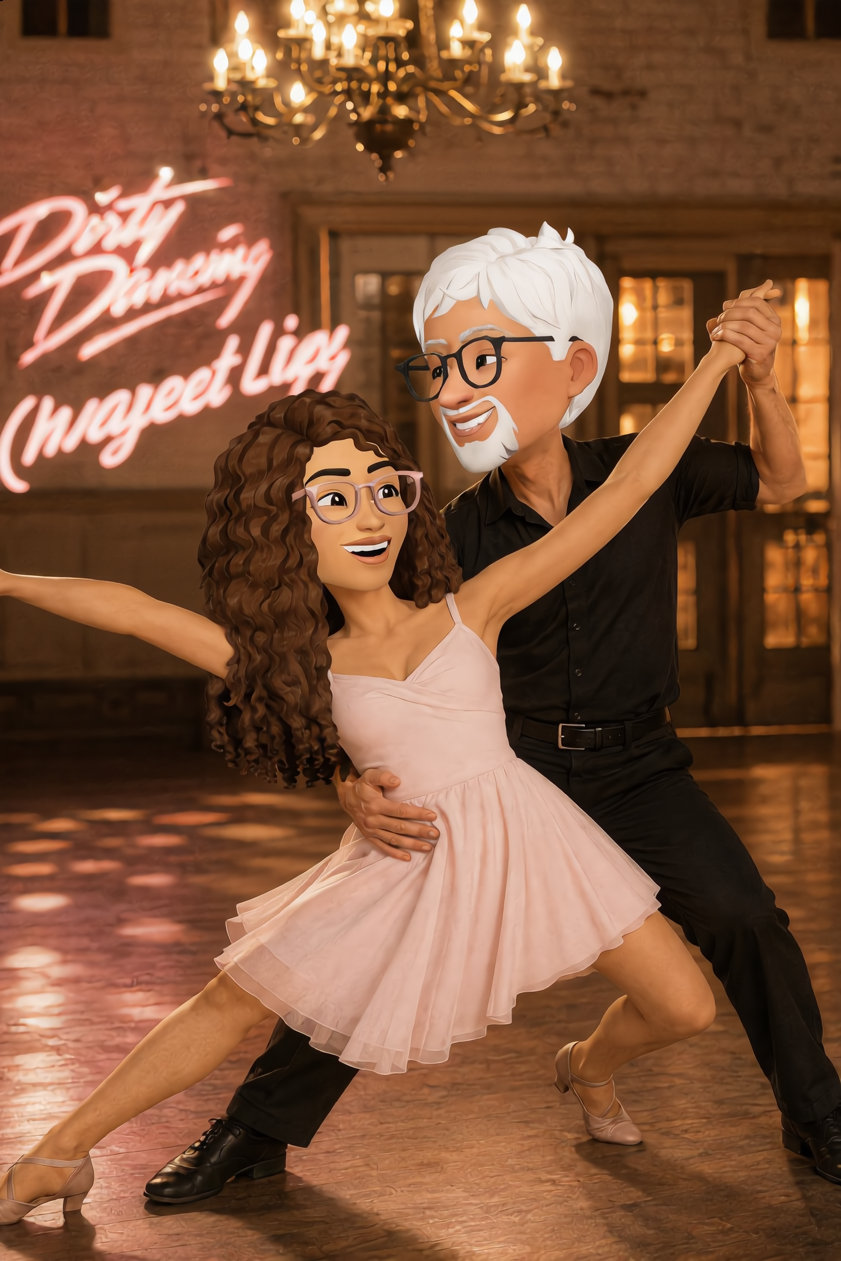 Dirty Dancing - dancing ai animation AI image