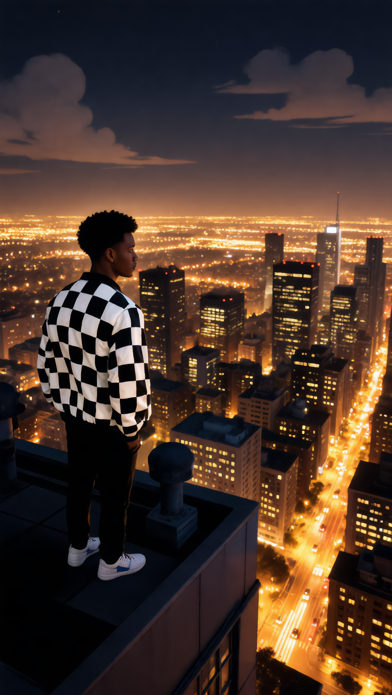 Stephen creator journey - cinema poster creator AI image