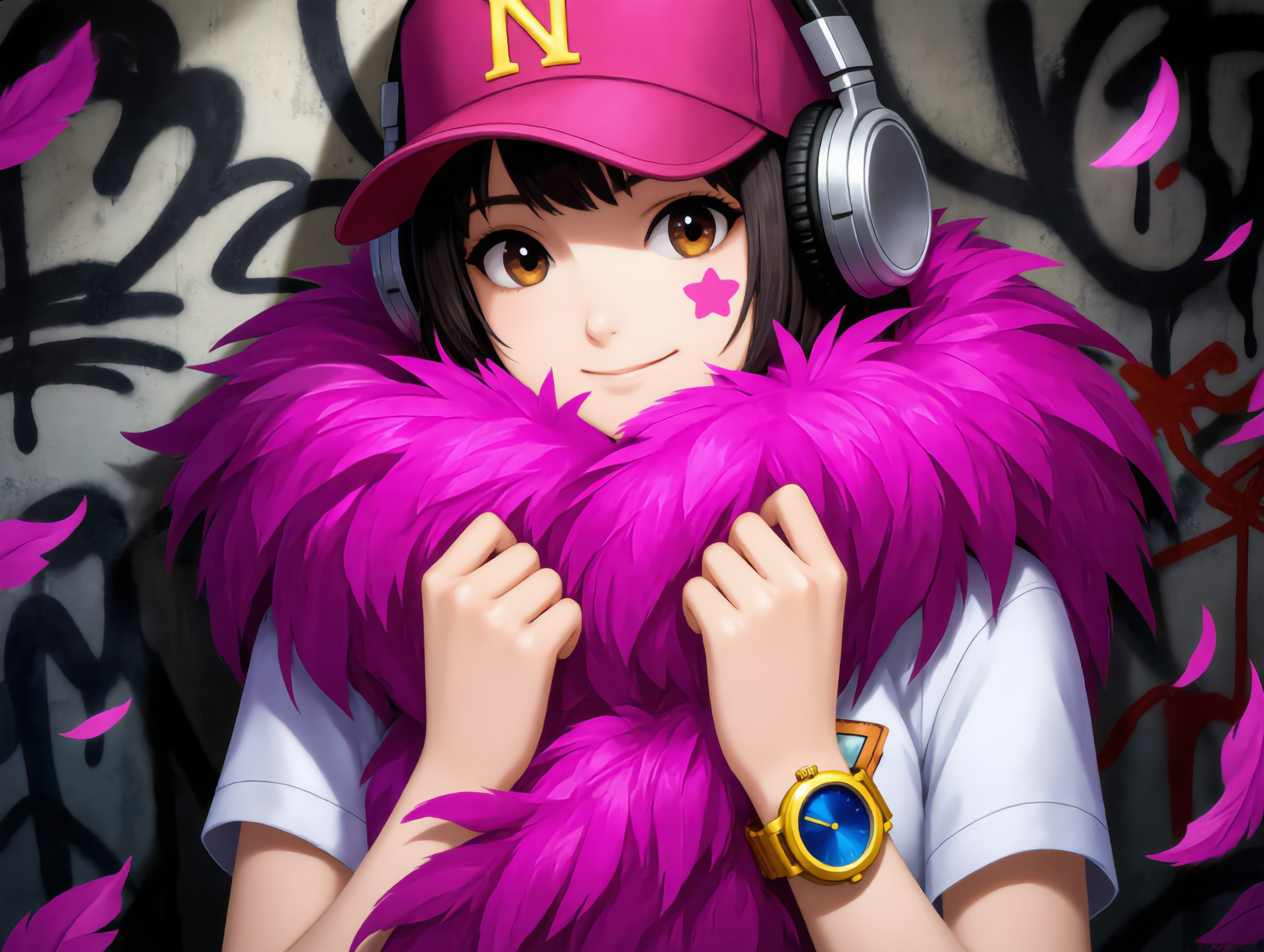 Erika - grafiti generator AI image