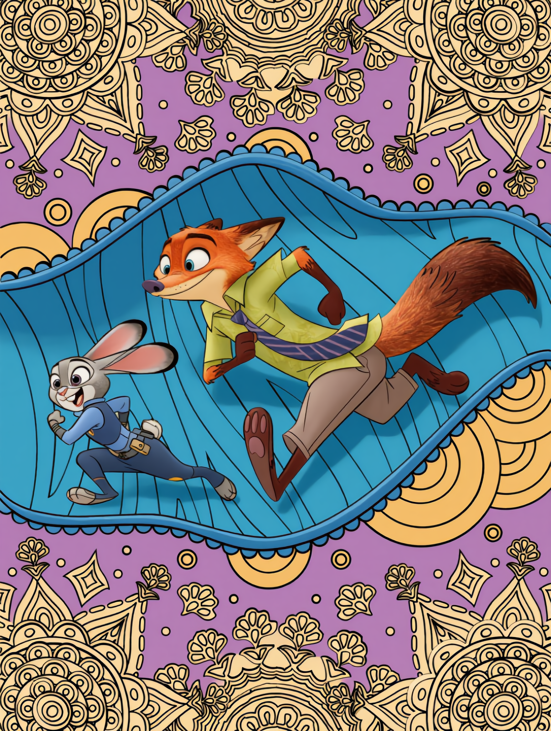 🐰🦊Welcome to Zootopia - d art ai AI image