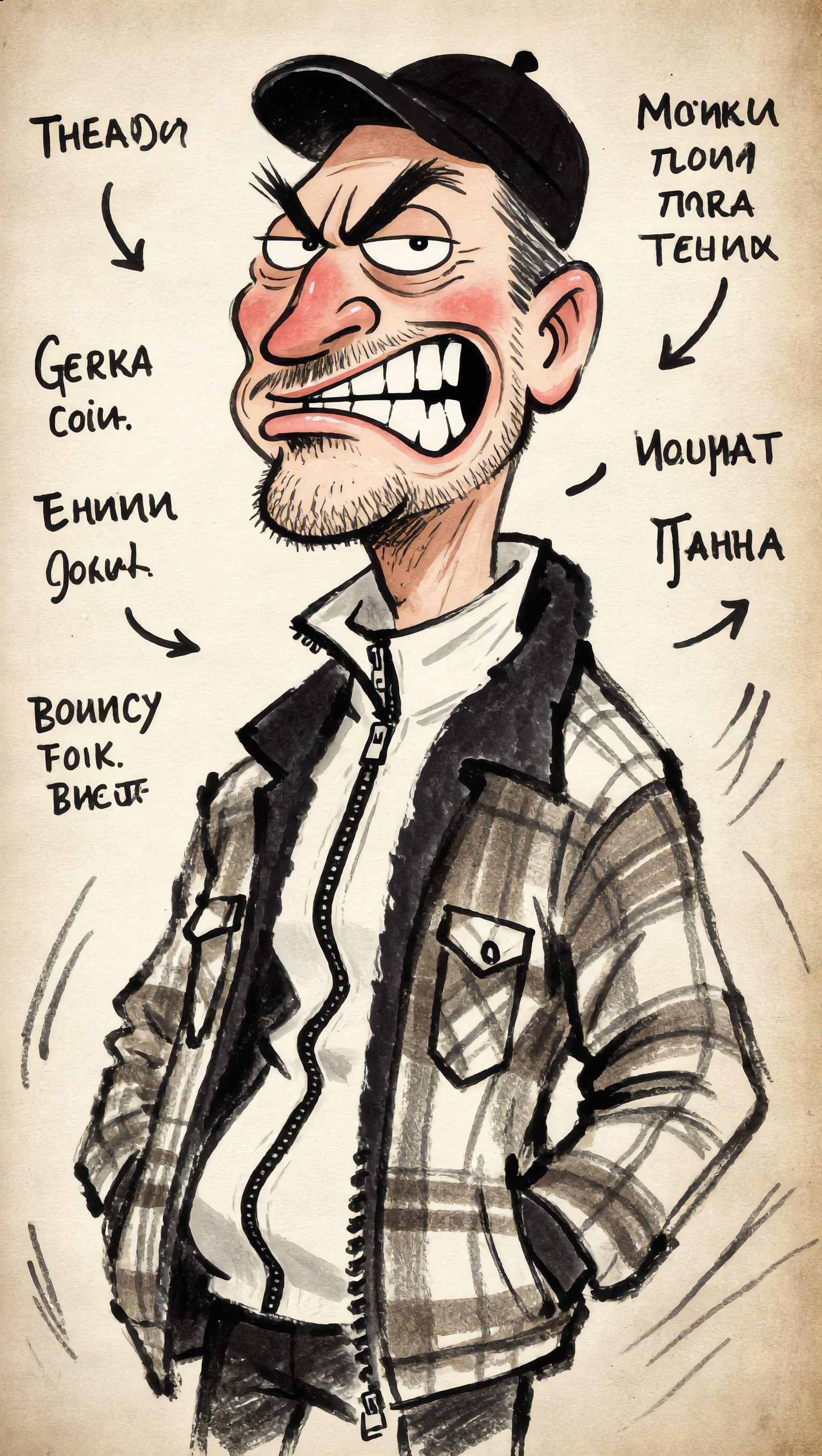 Kling AI work 311228407611229 - caricature maker AI image