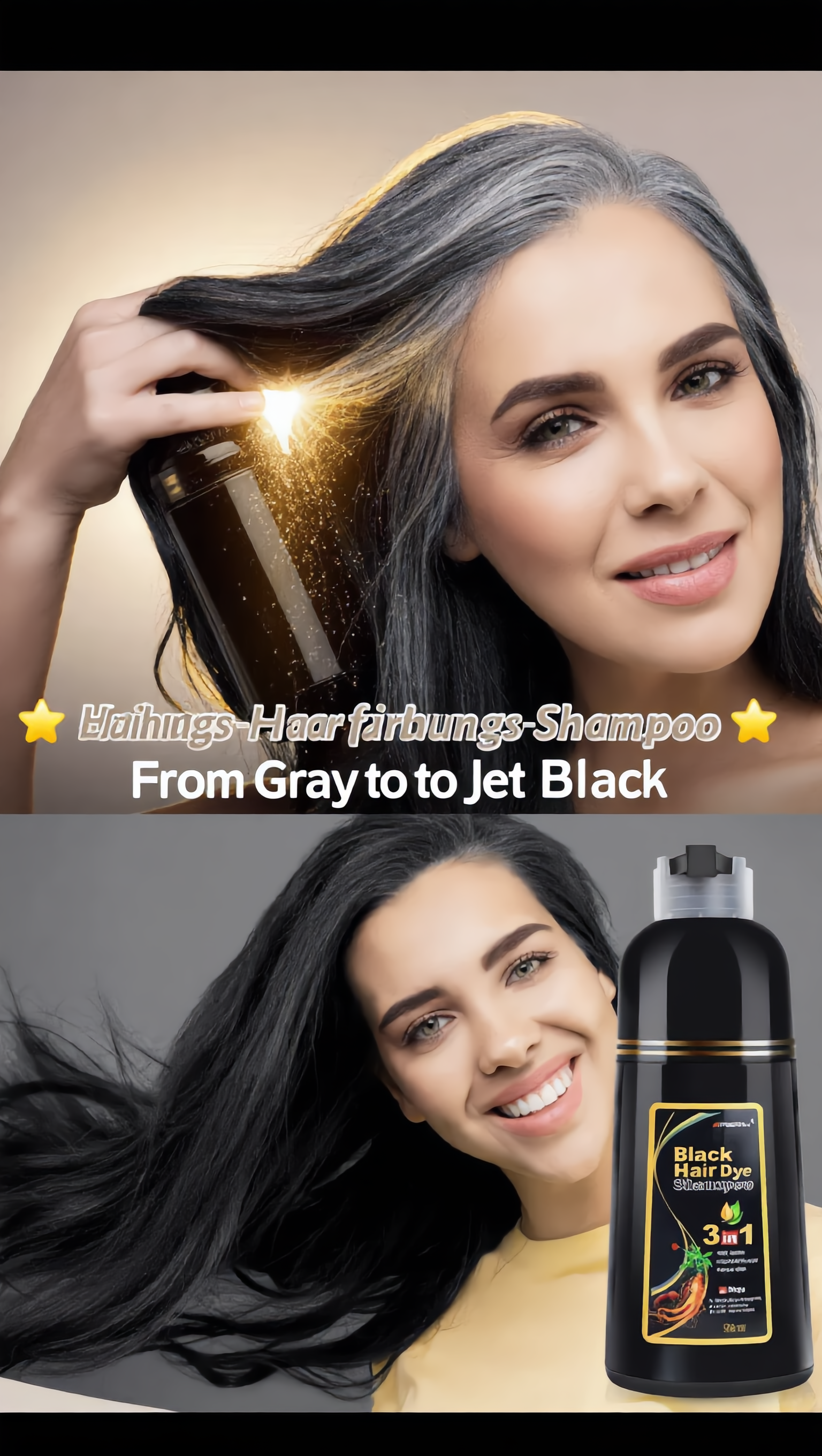 Kling AI work 310498029612104 - hair dye colors for black hair AI image