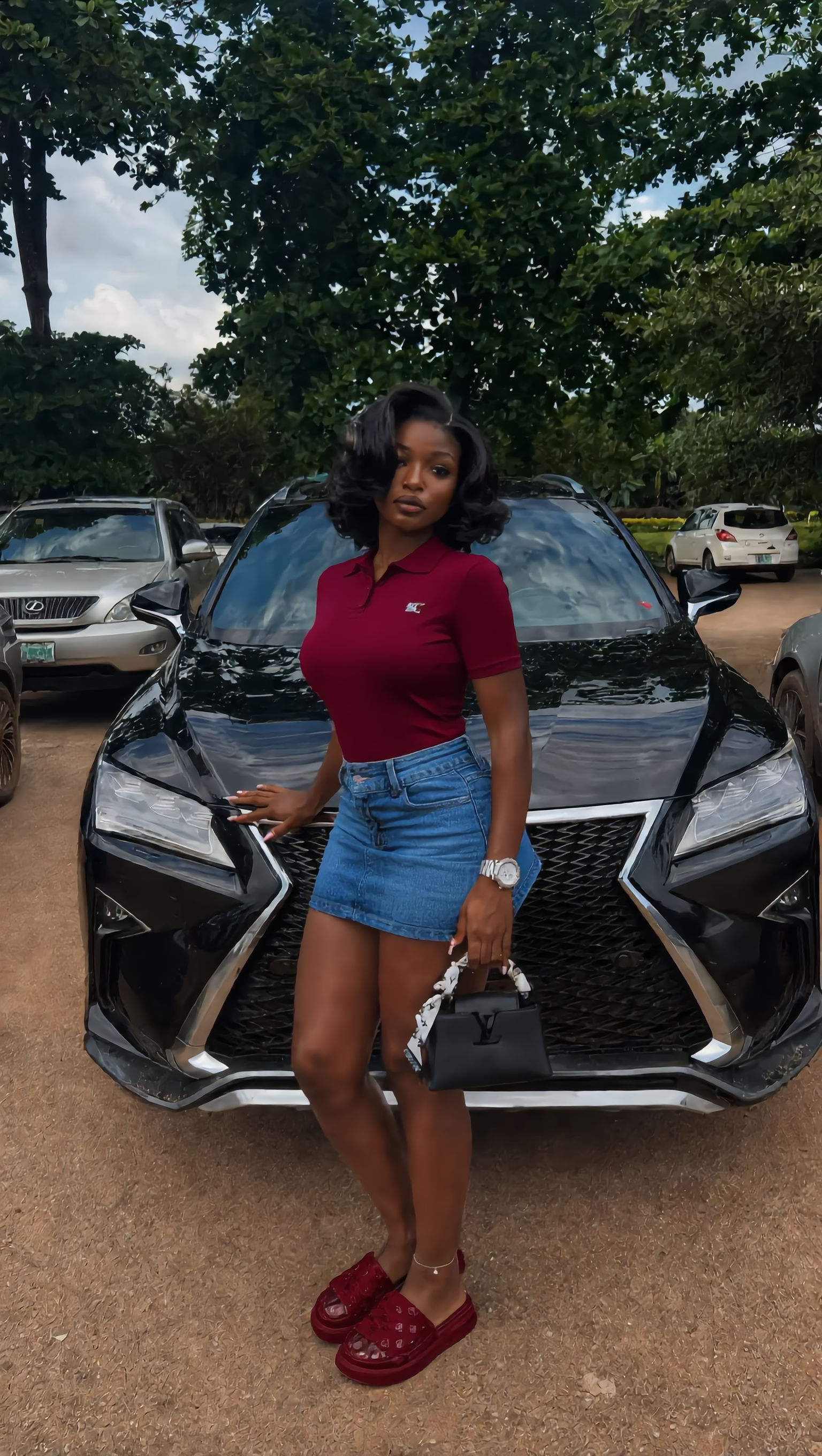 Kling AI work 309520804525193 - burgundy hex AI image