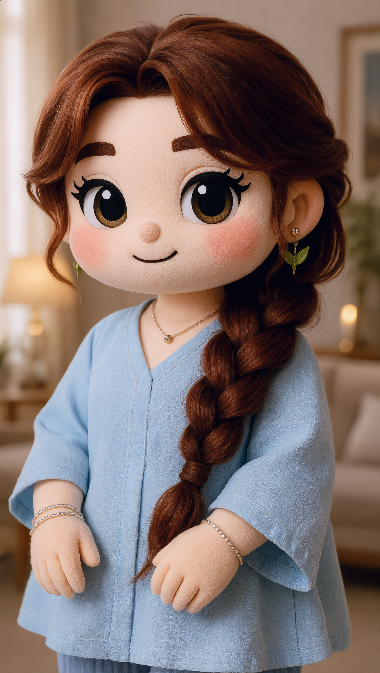 fabric doll - change clothing AI image