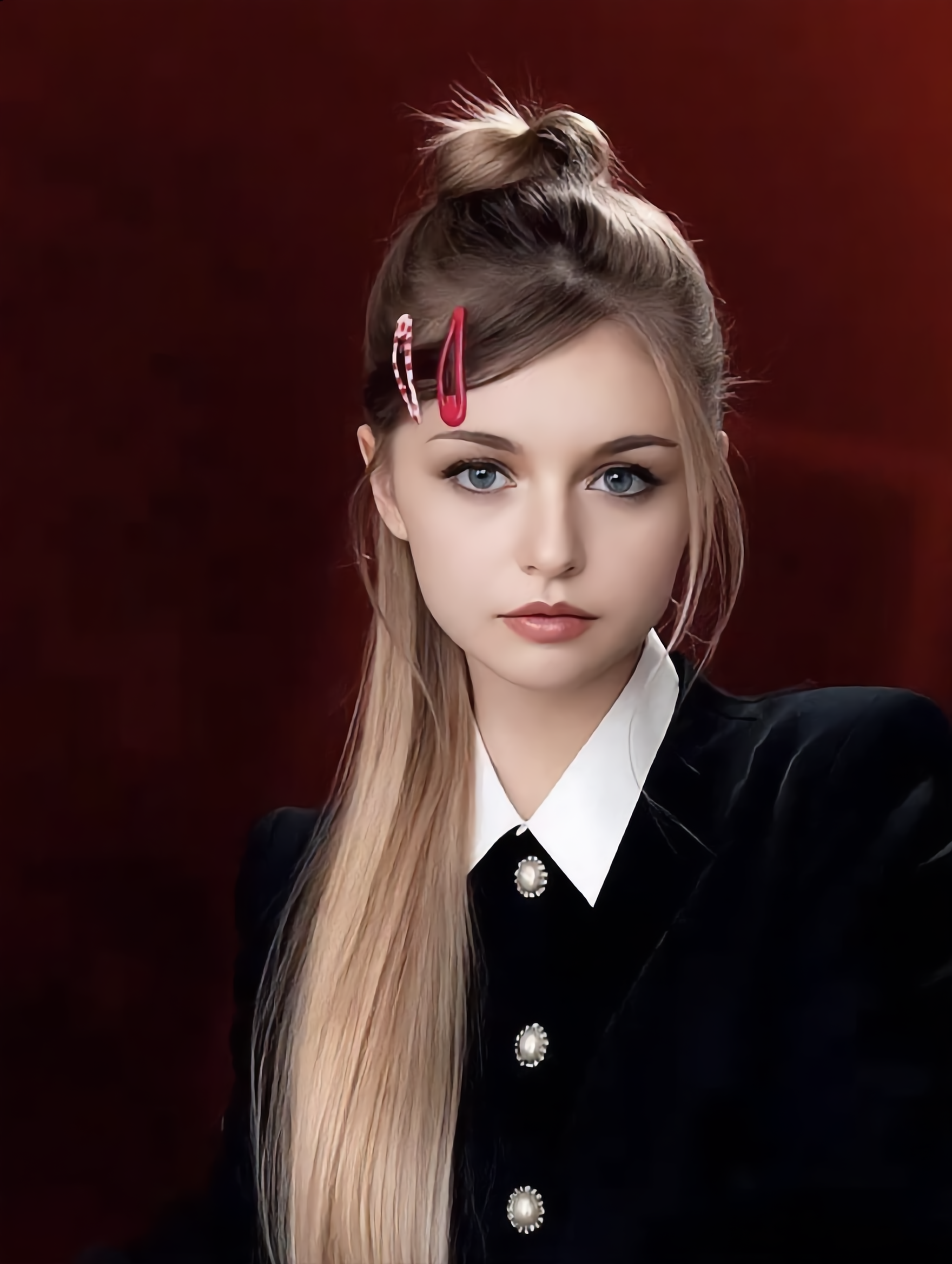 Kling AI work 315374438662084 - free hairstyle try on AI image