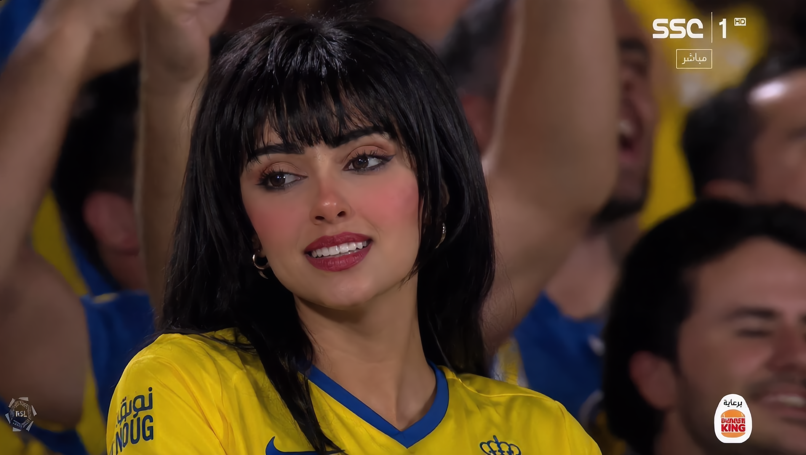 Kling AI work 310560417667287 - football fans celebration AI image