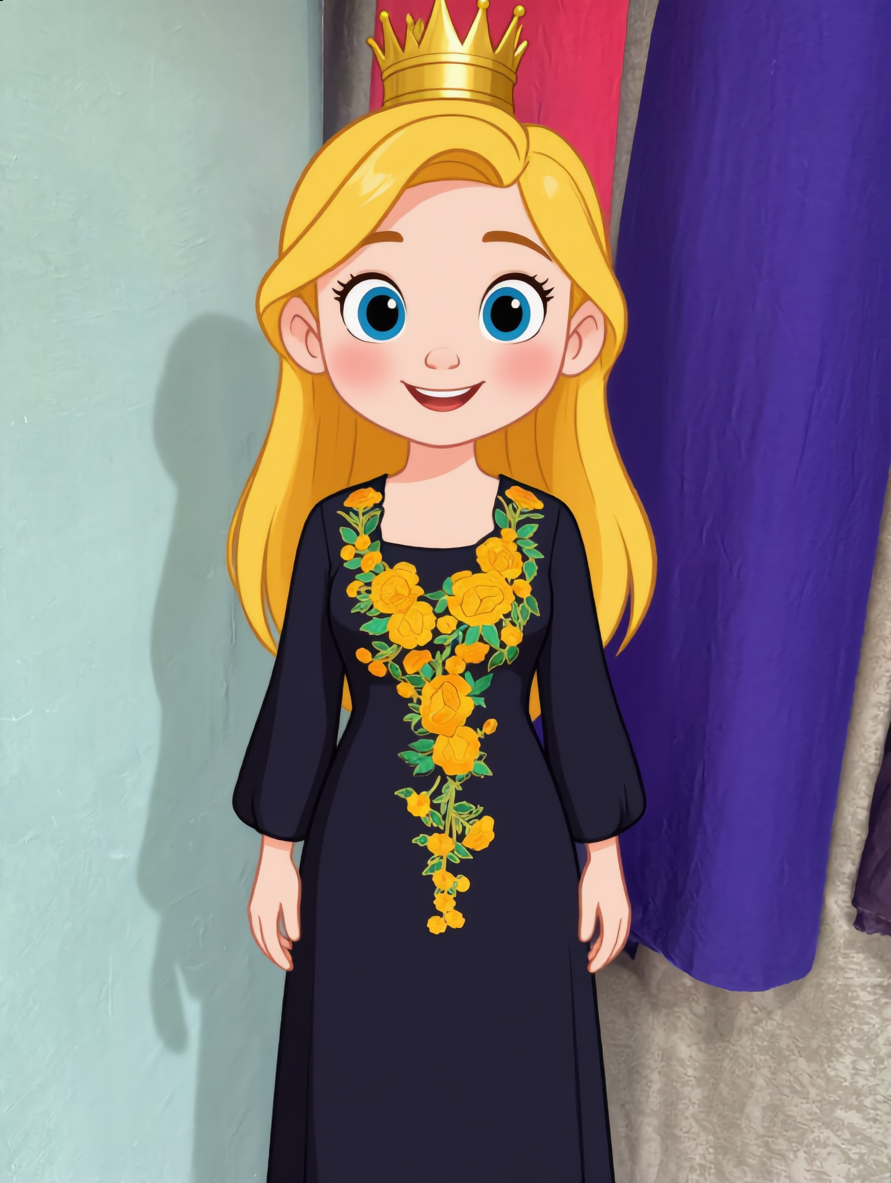 Kling AI work 314460491523842 - animated girl AI image