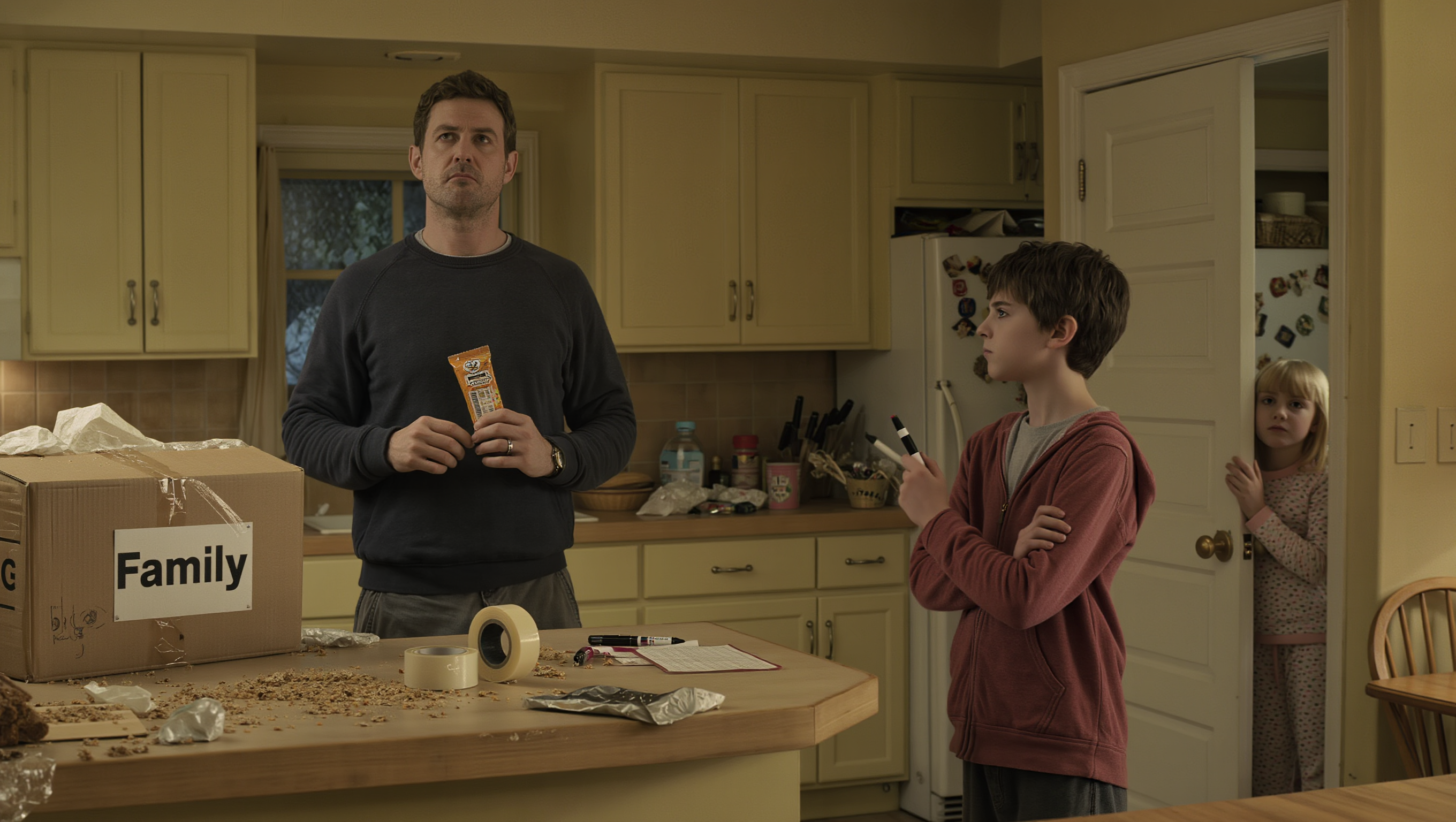 Teen Hoards Dad’s Granola, Scares Sister, Dad’s Clever Sharpie Move Stuns His Son