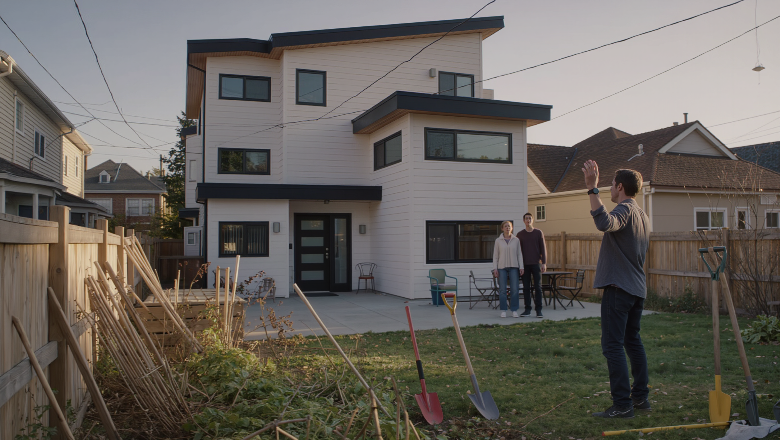 Homeowner Tells Neighbors They Got What They Paid For Over Shaded Garden Mansion