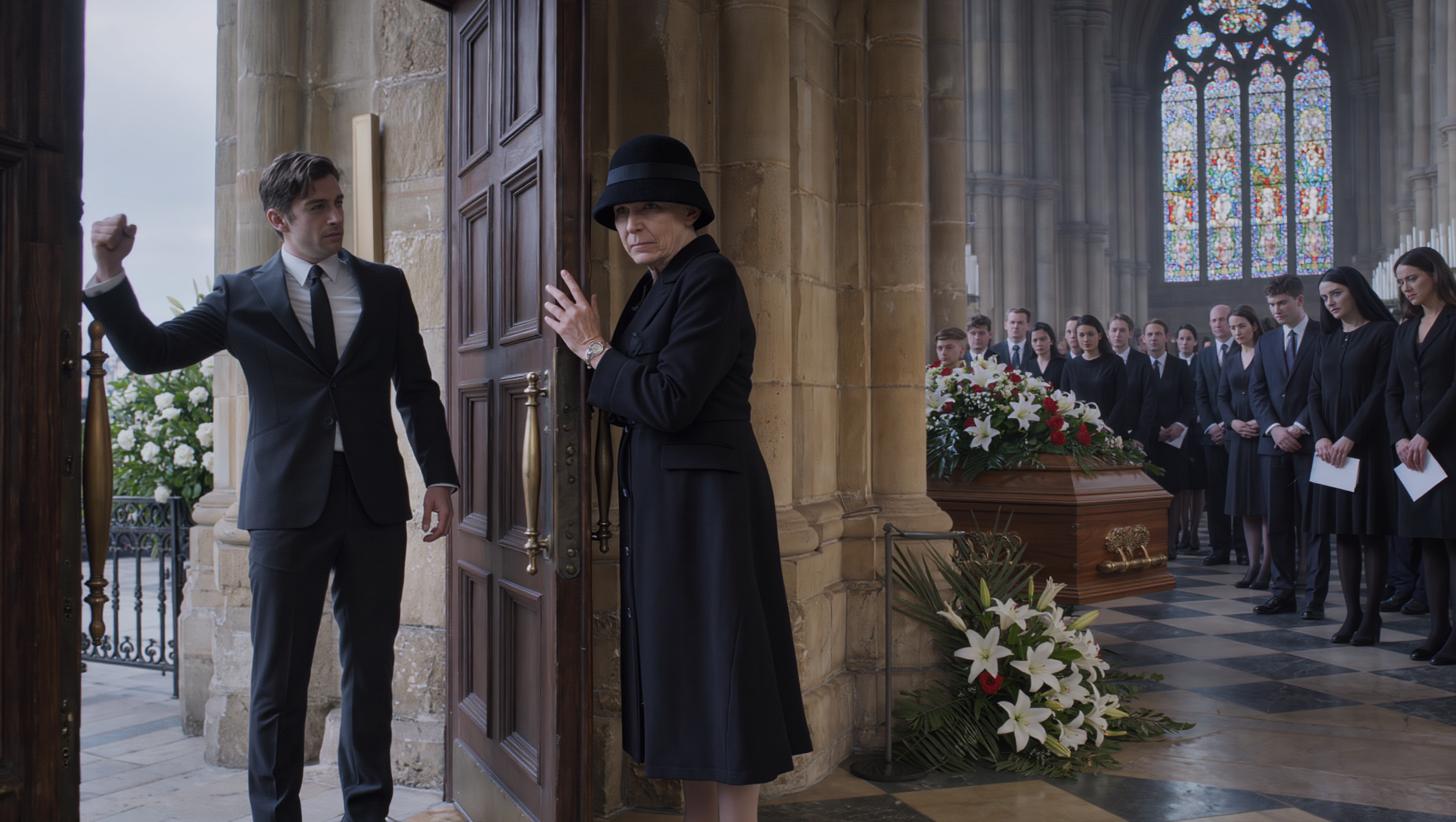 Stepmother Does Not Allow Stepson To Mourn In His Father's Funeral, With Respect To Her Late Husband's Wish