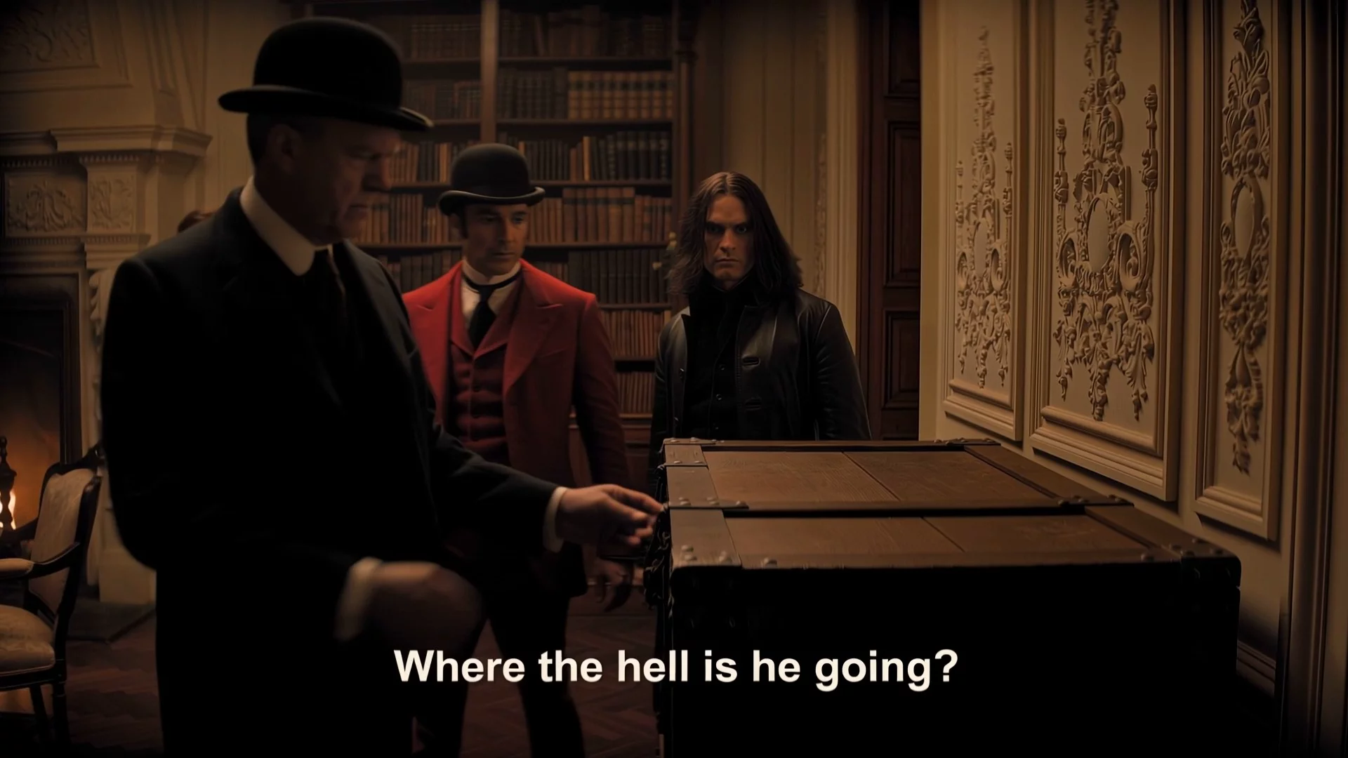 Kling 4.0 period drama generated with referenced character elements
