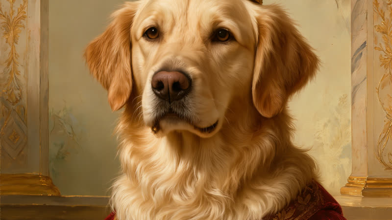 AI pet portrait generator